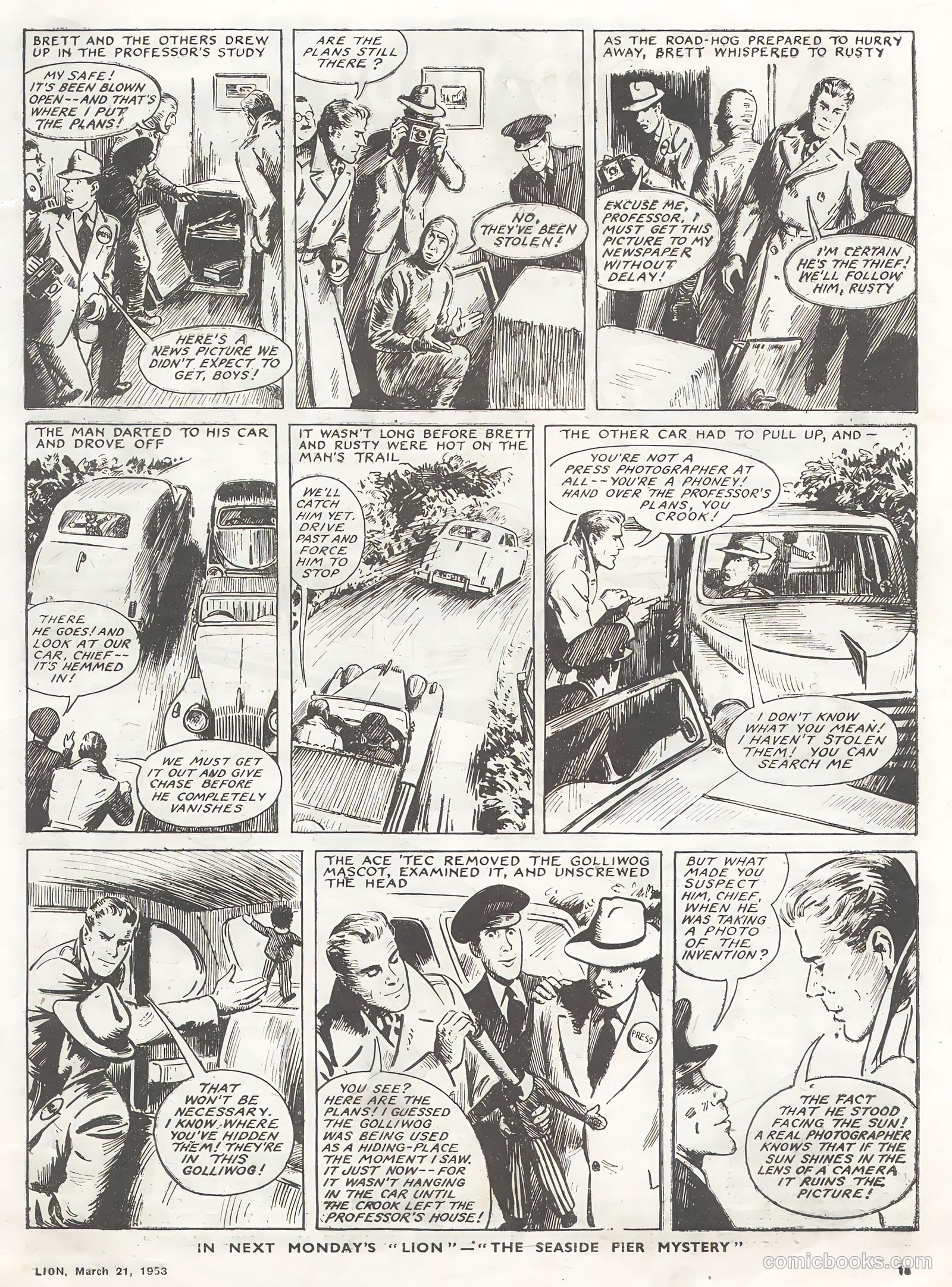 Lion #57 (1953) — page 15 of 20