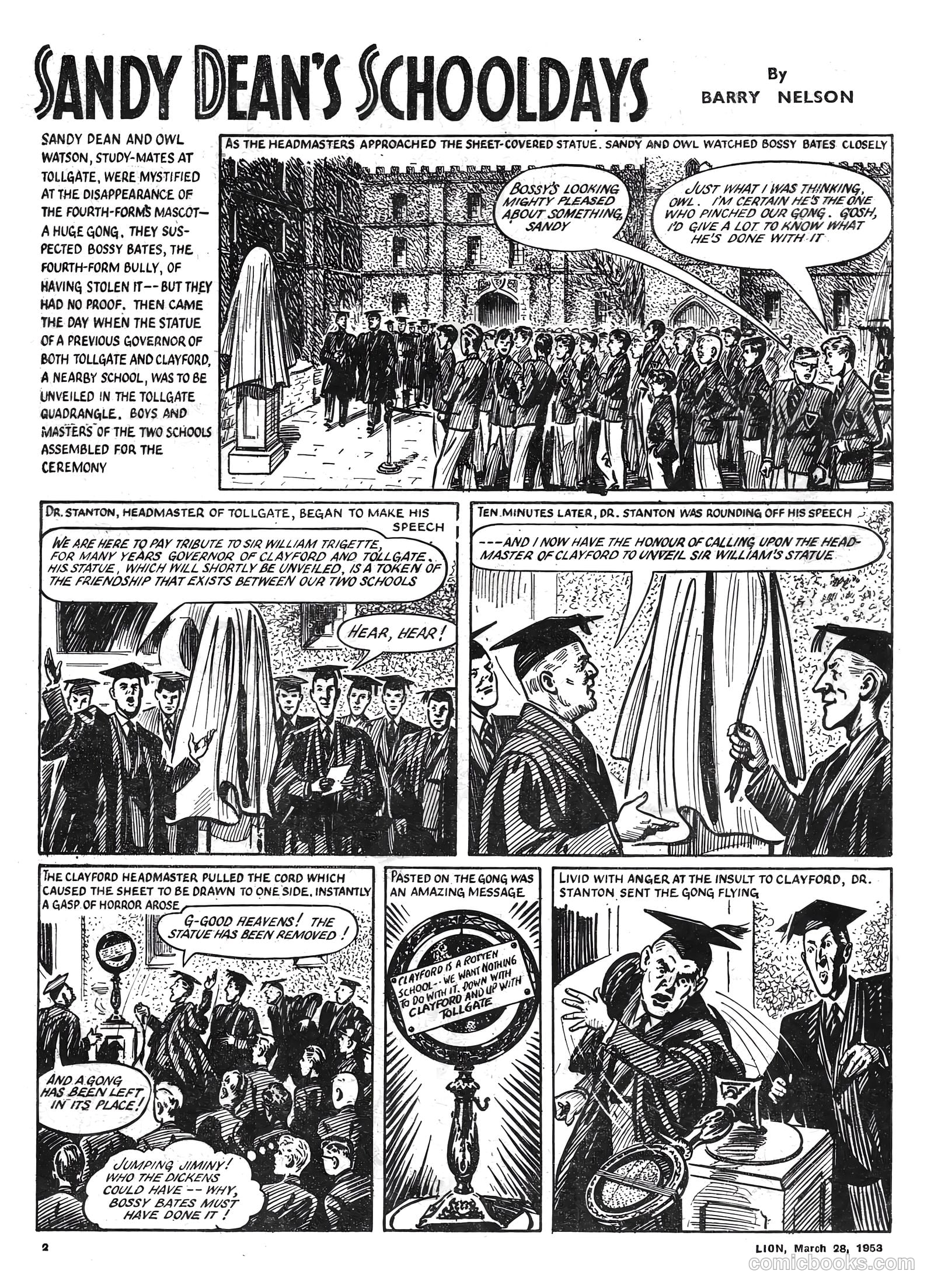 Lion #58 (1953) — page 2 of 20