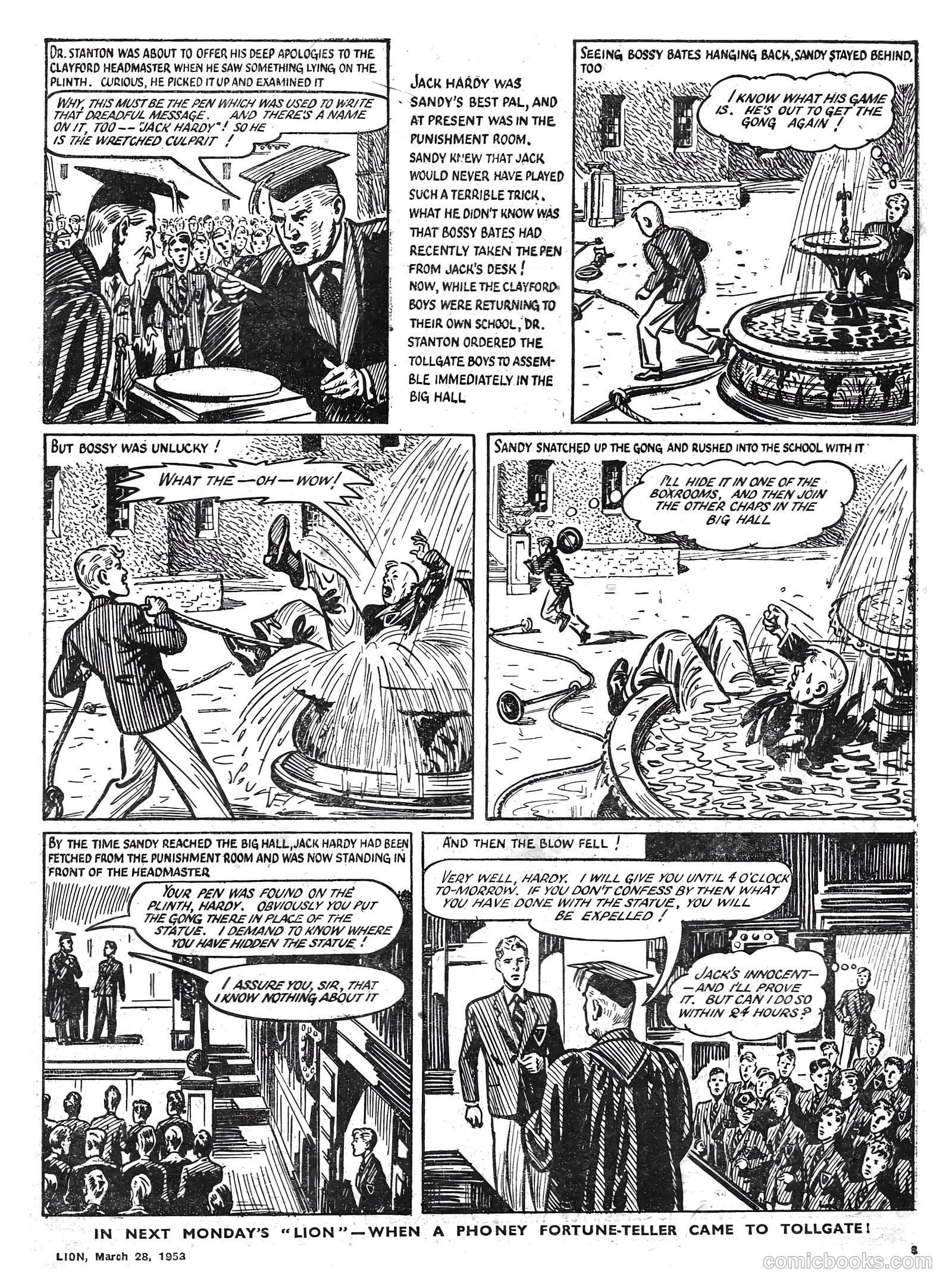 Lion #58 (1953) — page 3 of 20