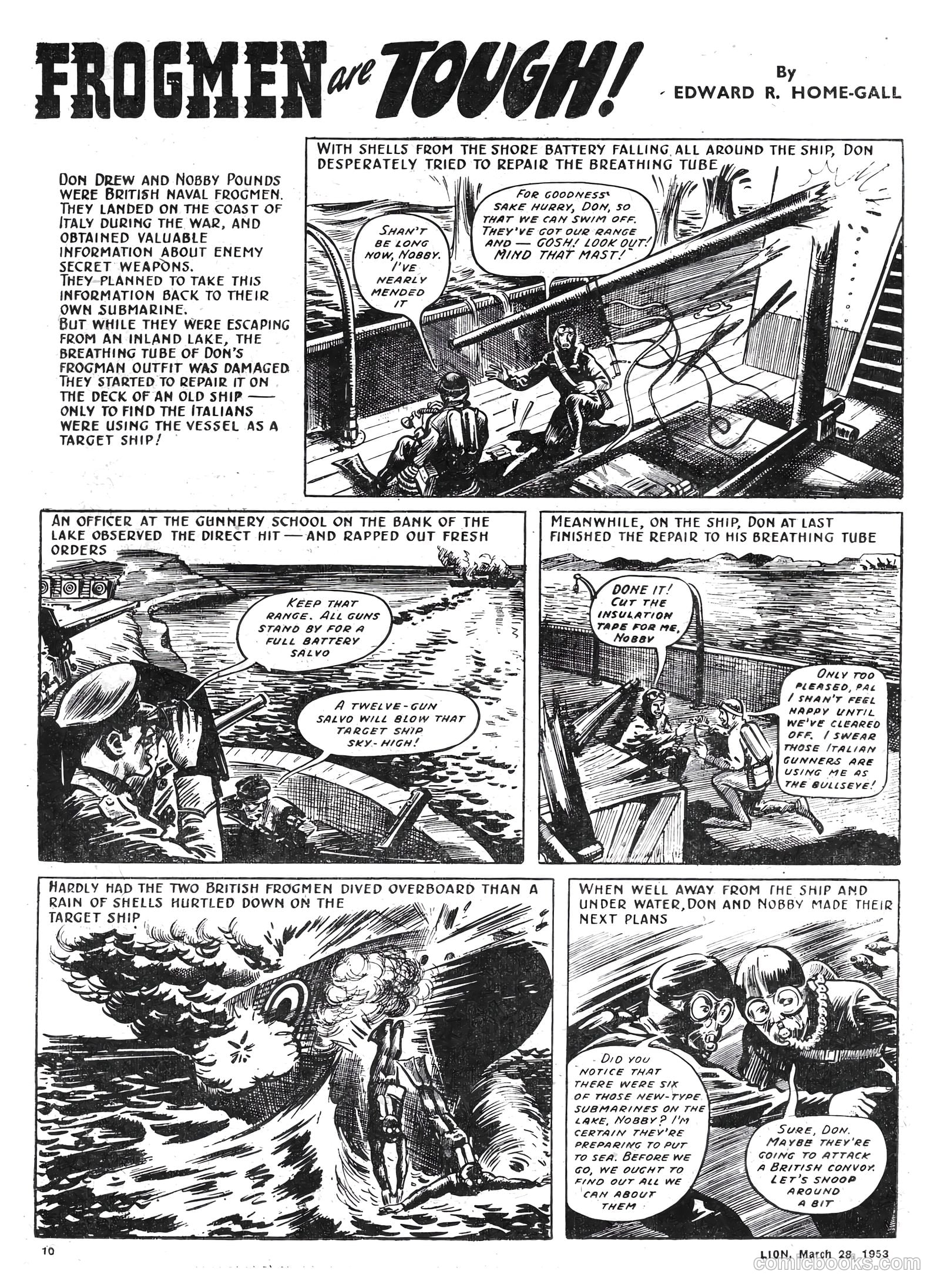Lion #58 (1953) — page 10 of 20