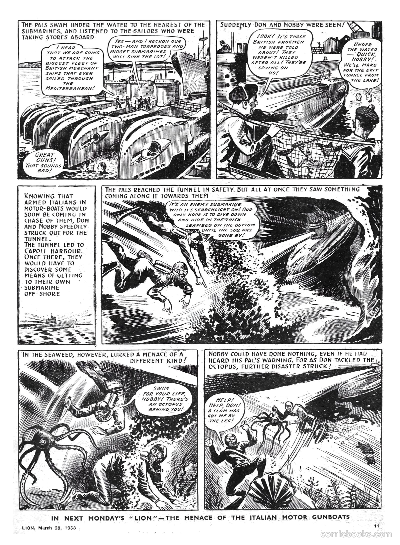 Lion #58 (1953) — page 11 of 20