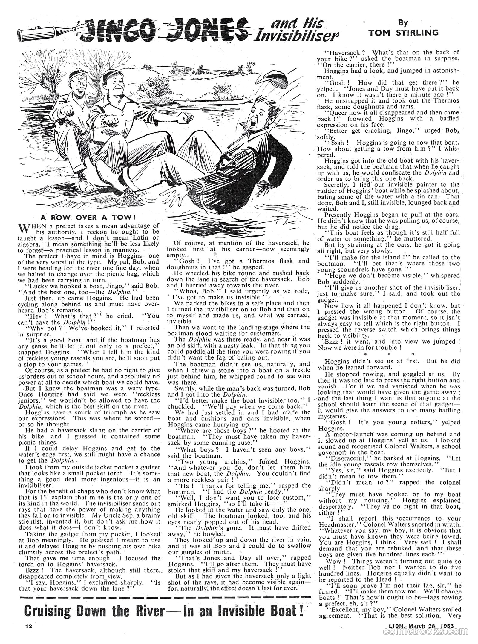 Lion #58 (1953) — page 12 of 20