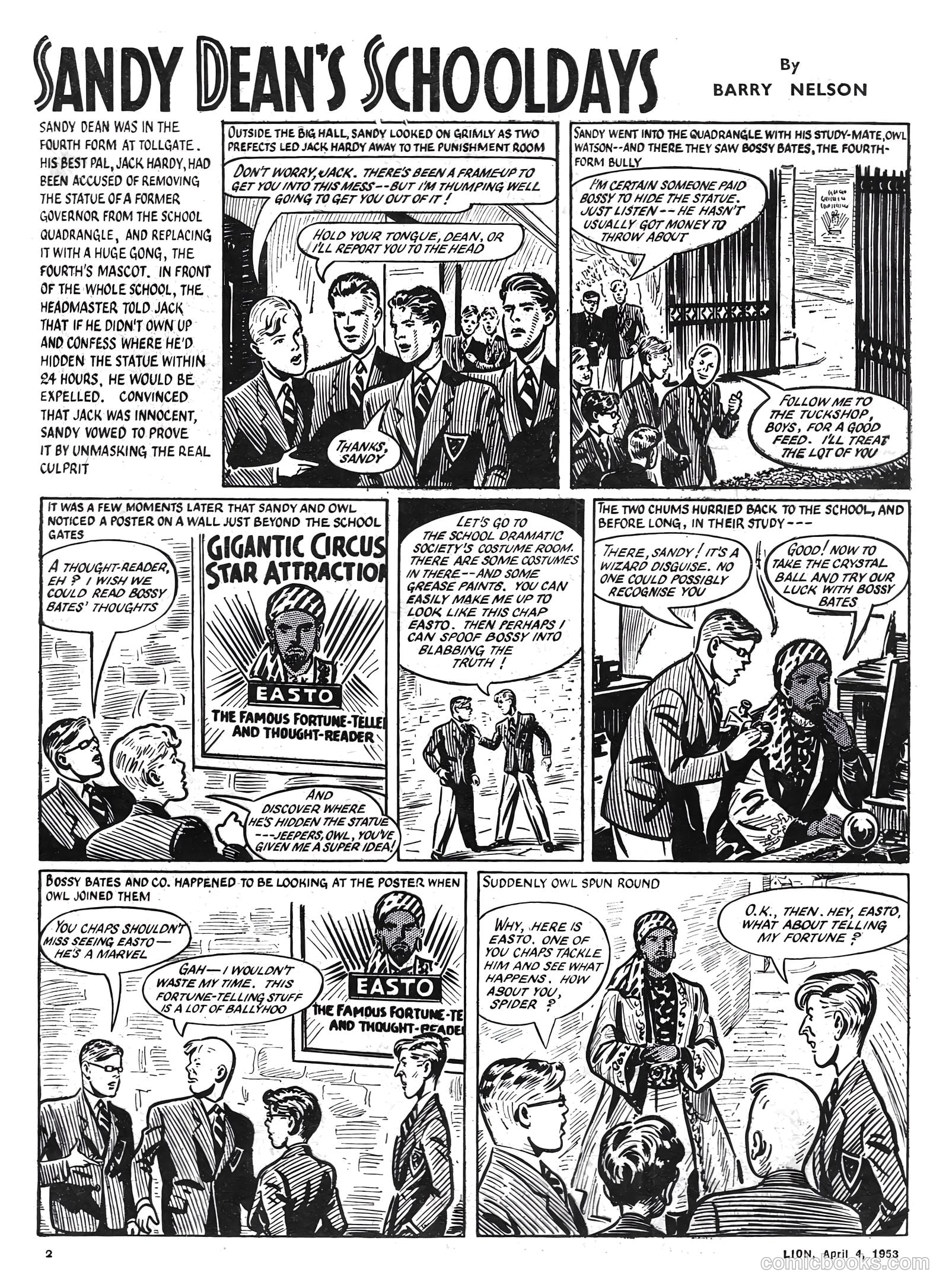 Lion #59 (1953) — page 2 of 20