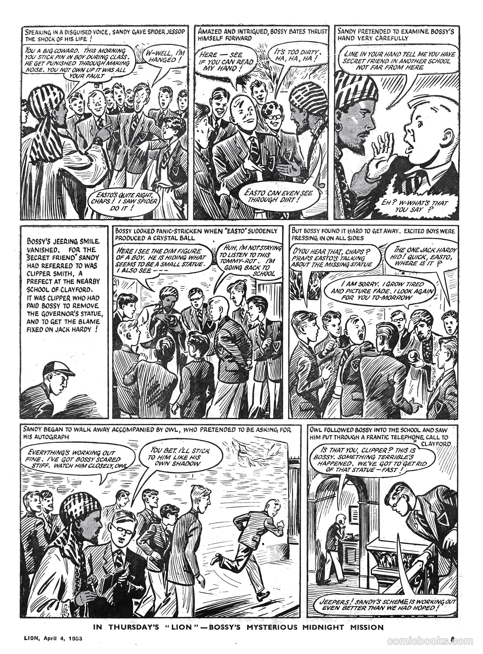 Lion #59 (1953) — page 3 of 20