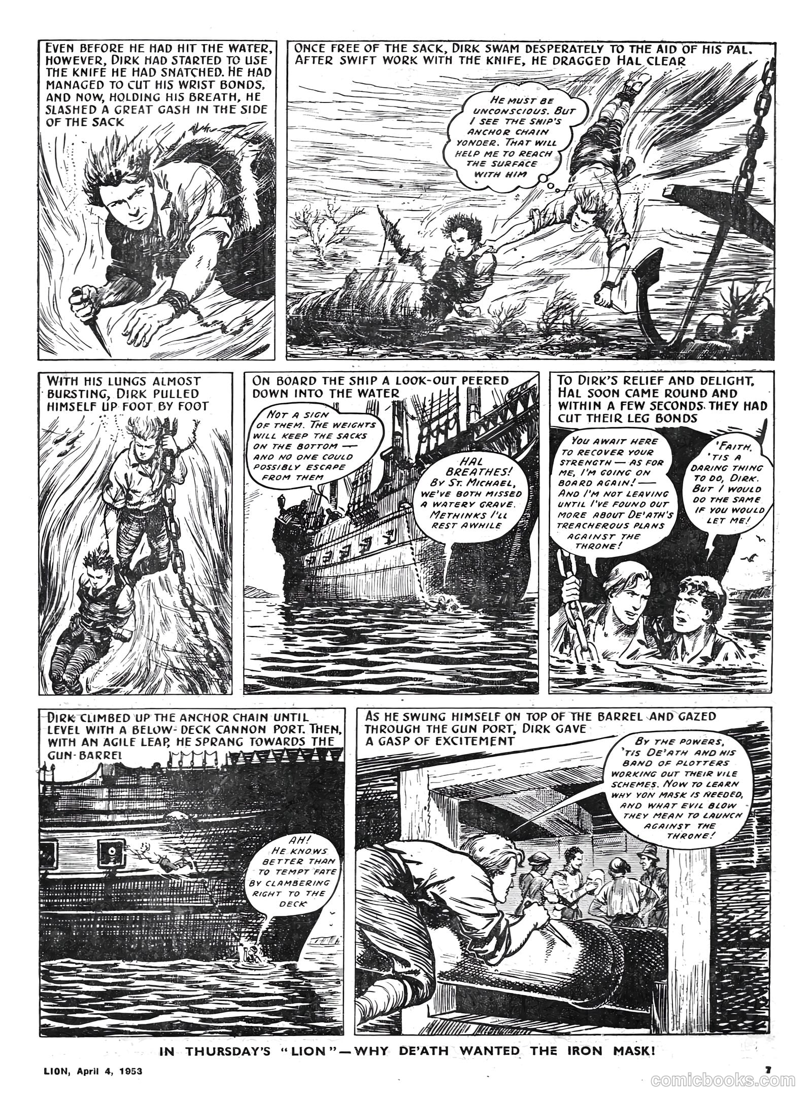 Lion #59 (1953) — page 7 of 20