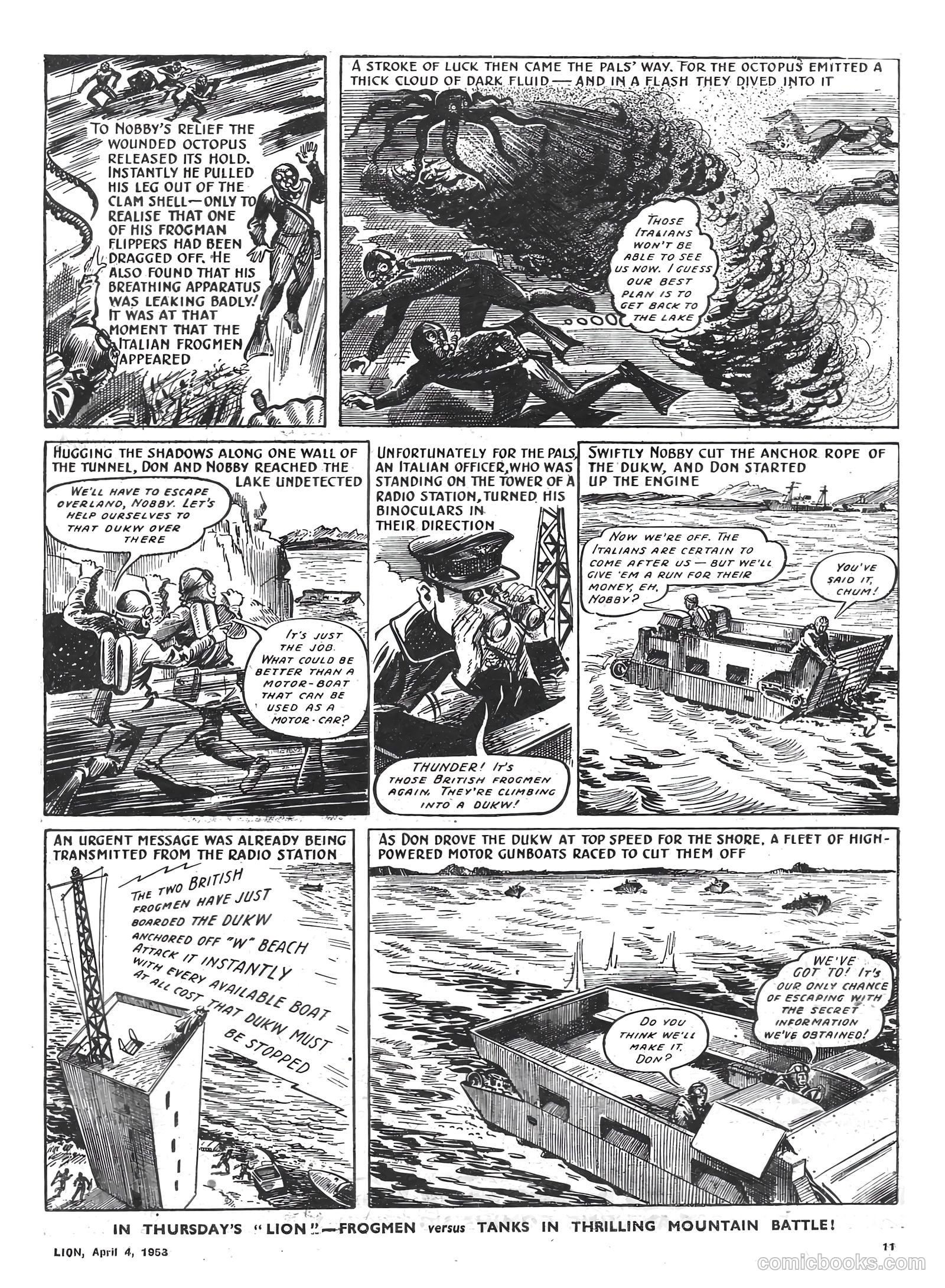 Lion #59 (1953) — page 11 of 20