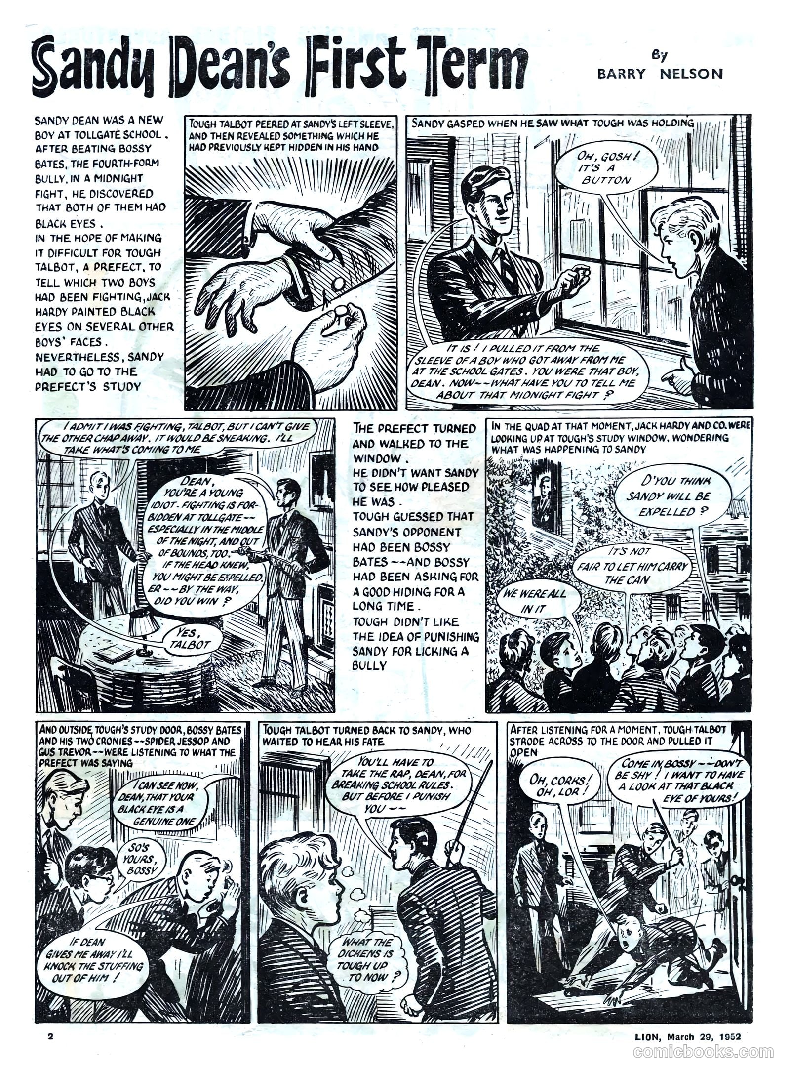 Lion #6 (1952) — page 2 of 20