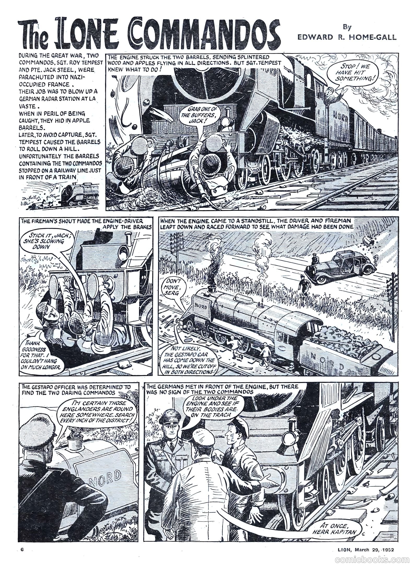 Lion #6 (1952) — page 6 of 20