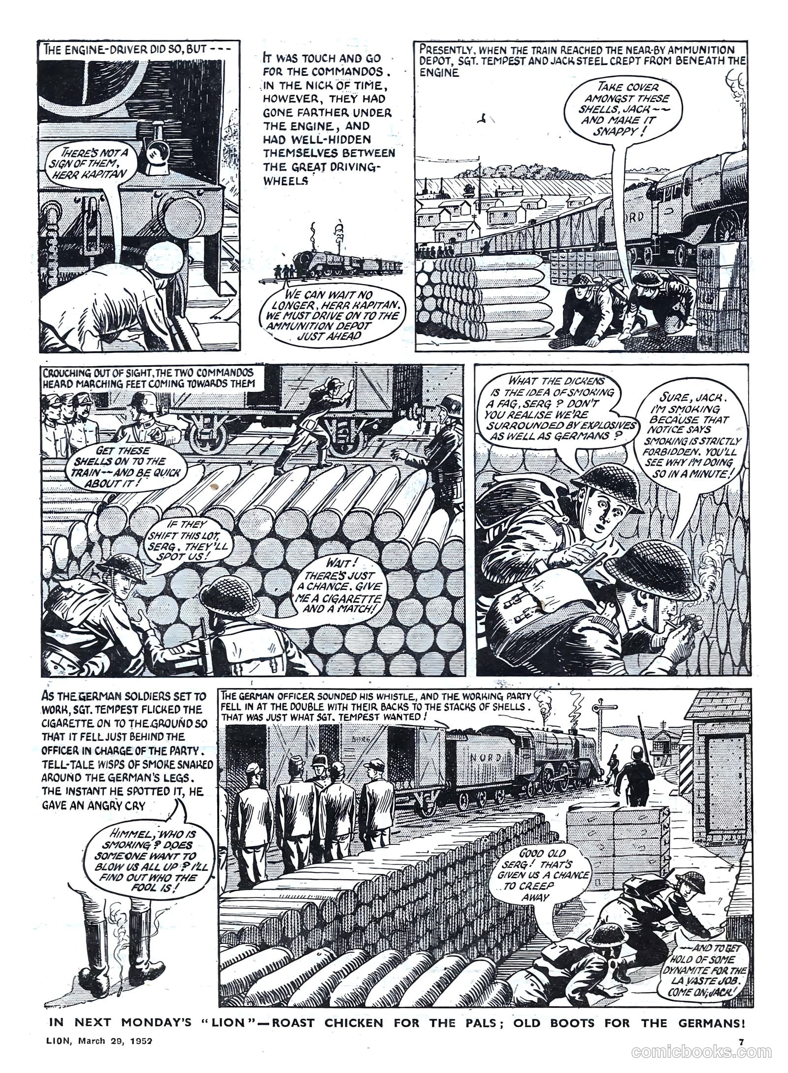 Lion #6 (1952) — page 7 of 20