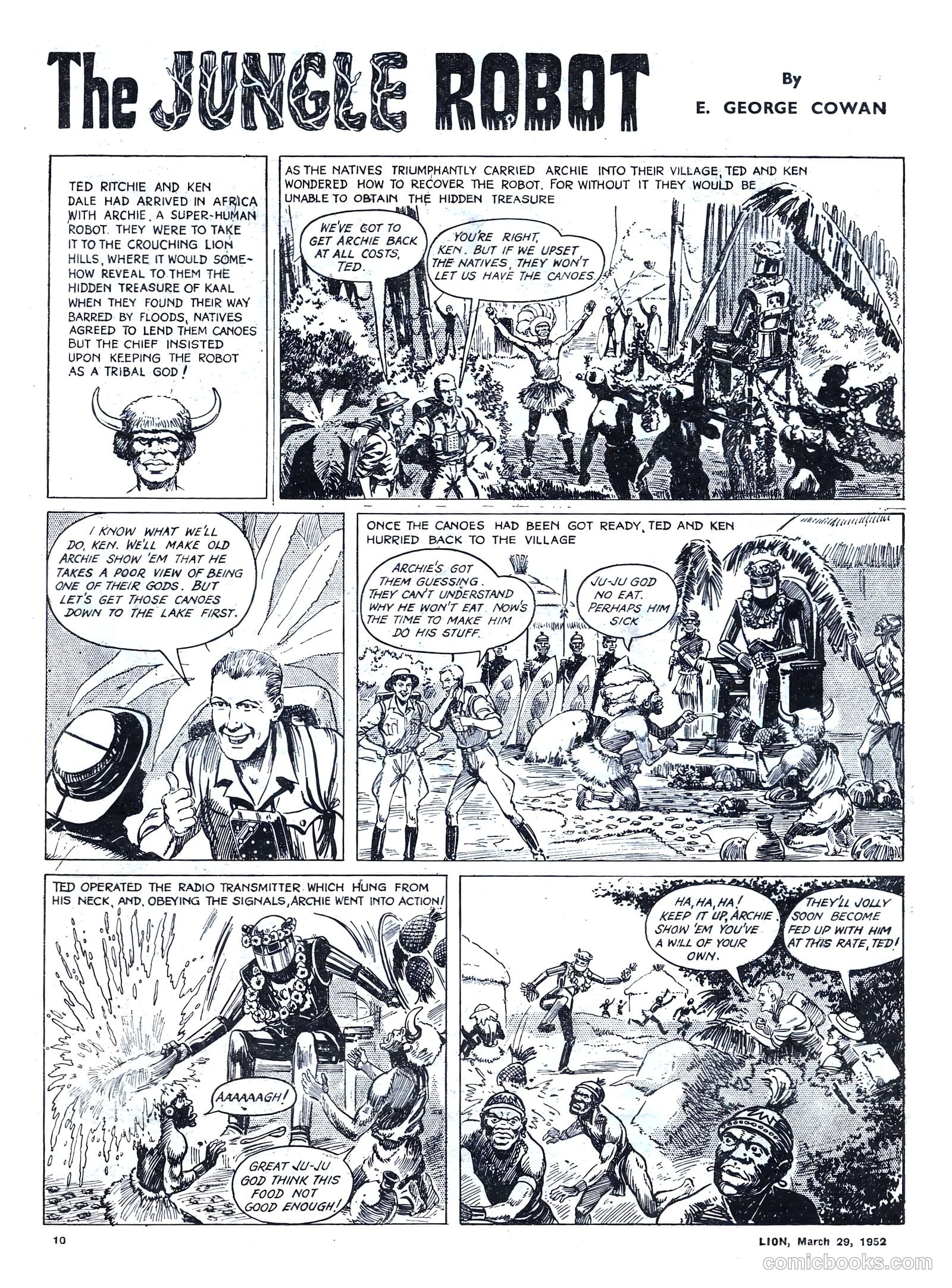 Lion #6 (1952) — page 10 of 20