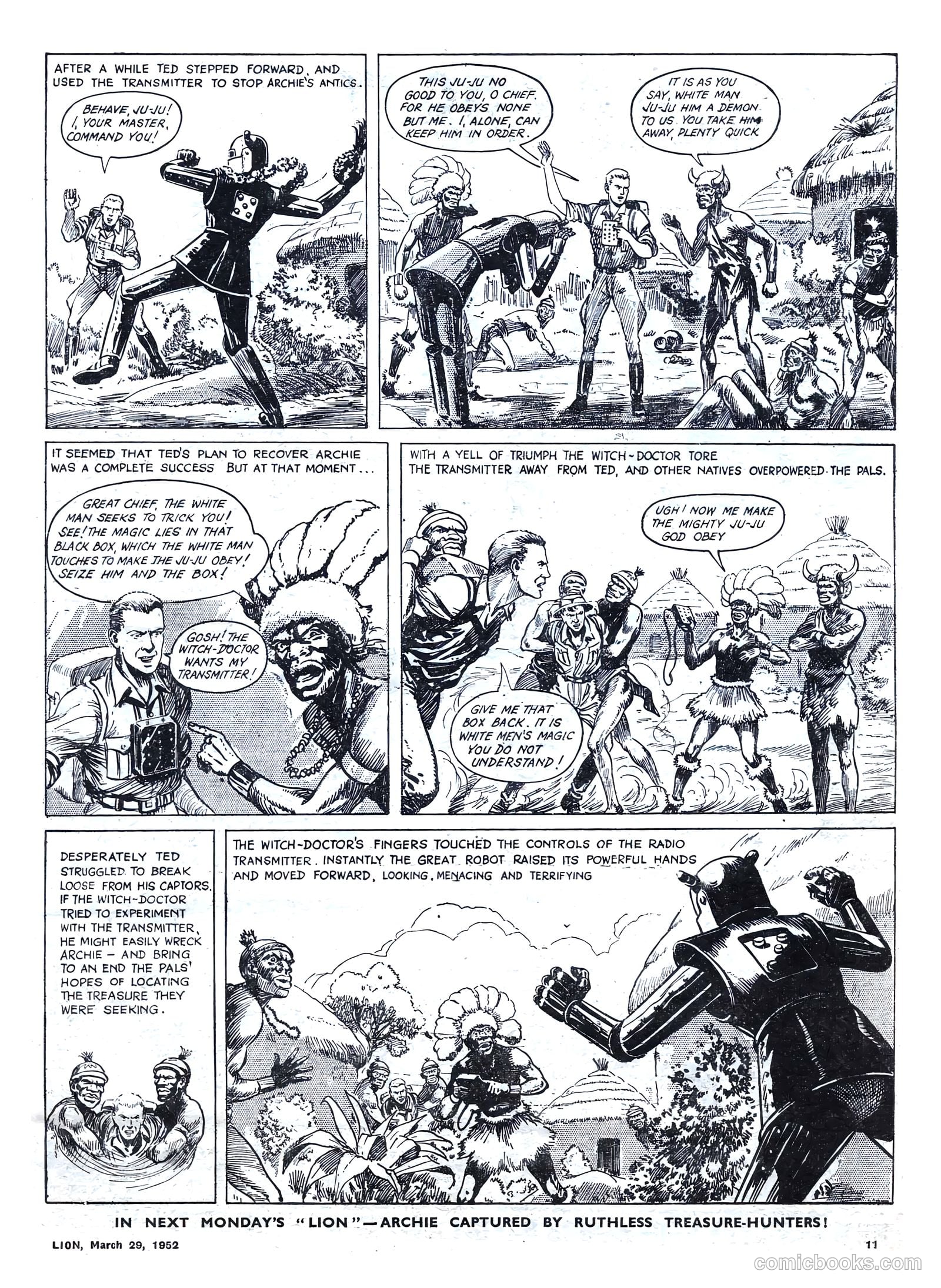 Lion #6 (1952) — page 11 of 20
