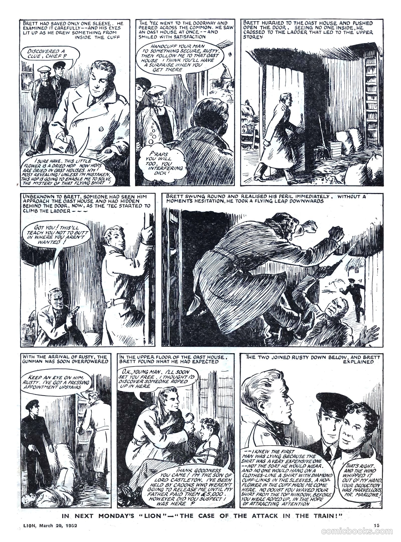 Lion #6 (1952) — page 15 of 20