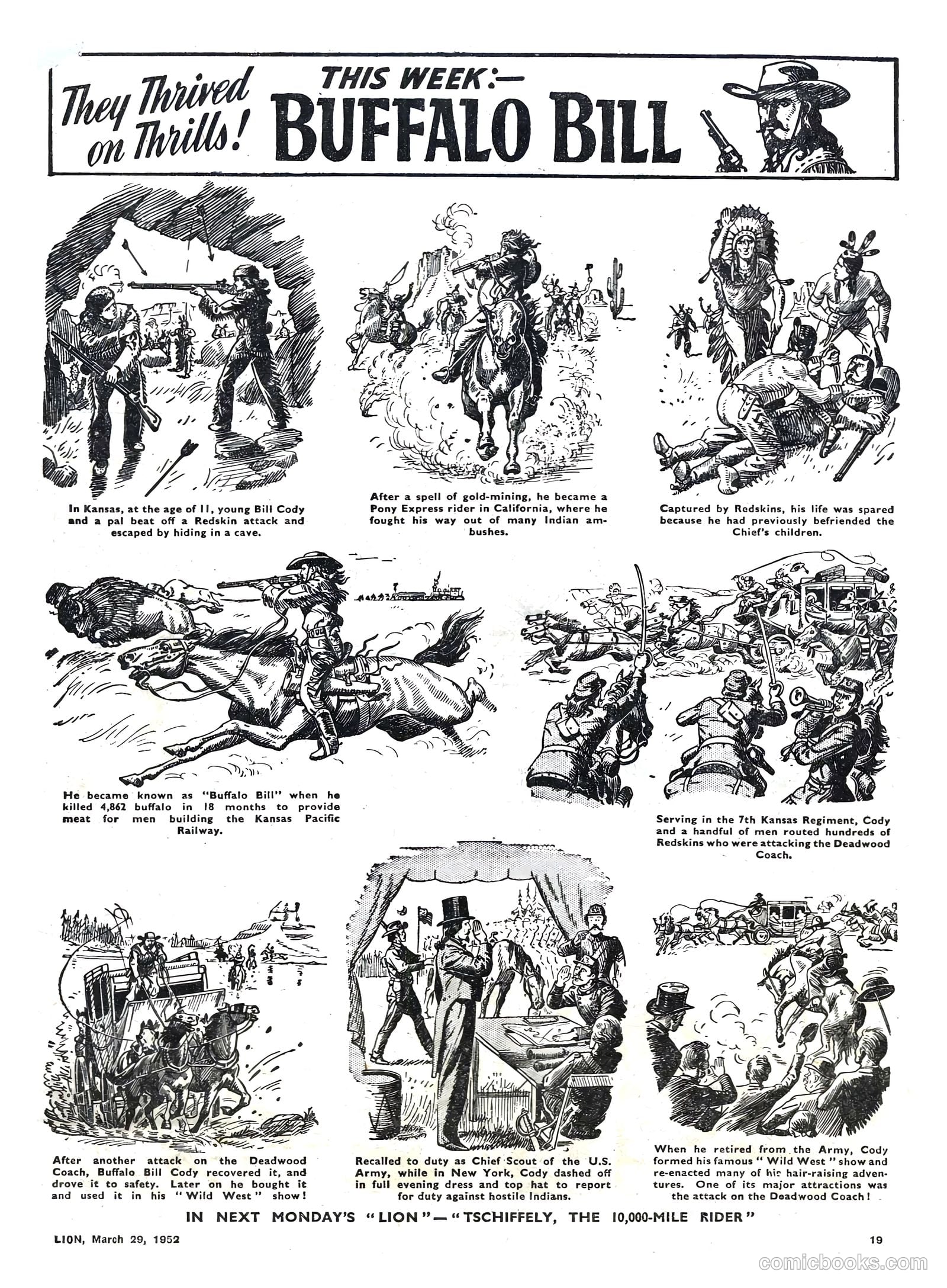 Lion #6 (1952) — page 19 of 20