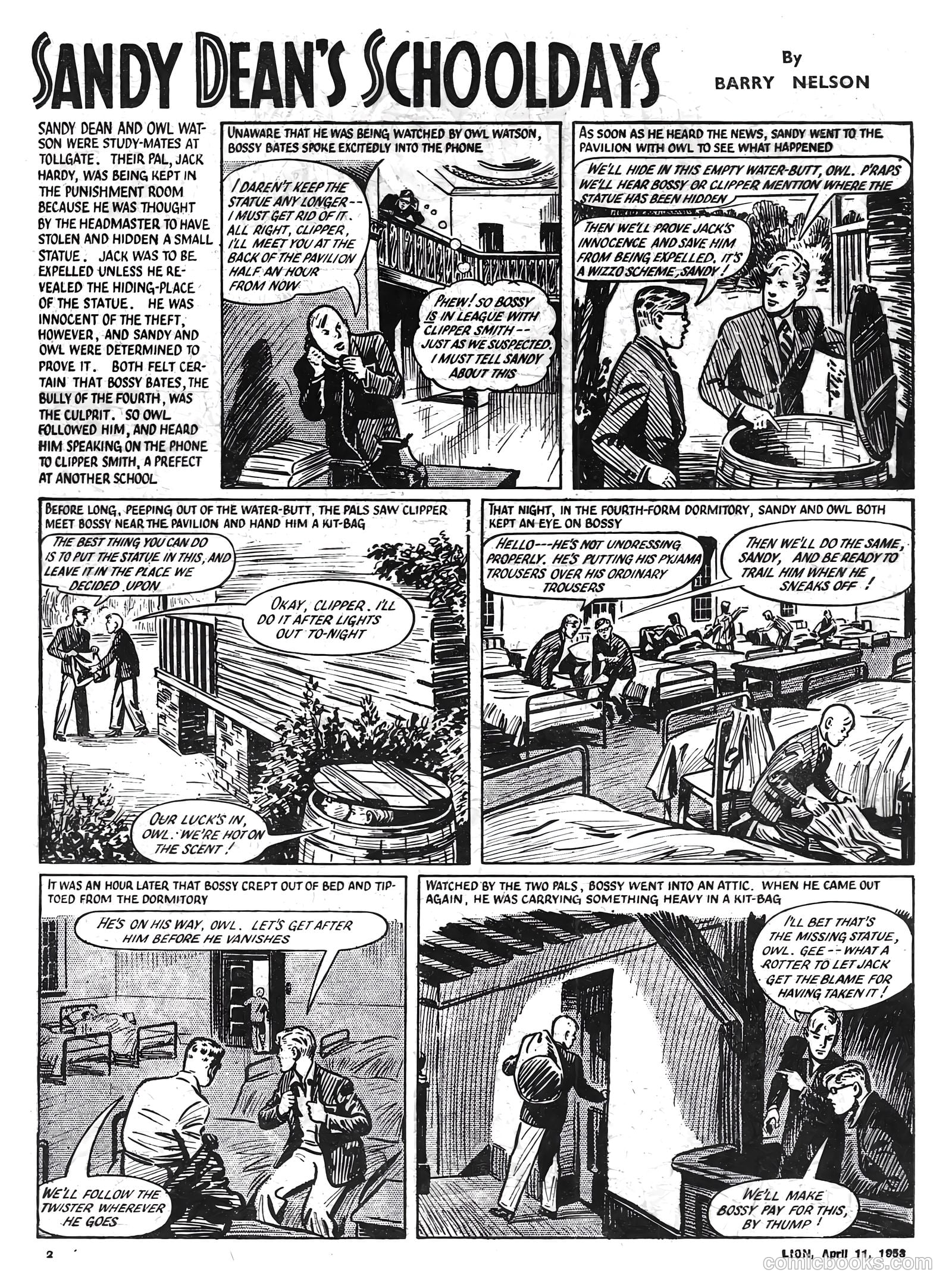 Lion #60 (1953) — page 2 of 20