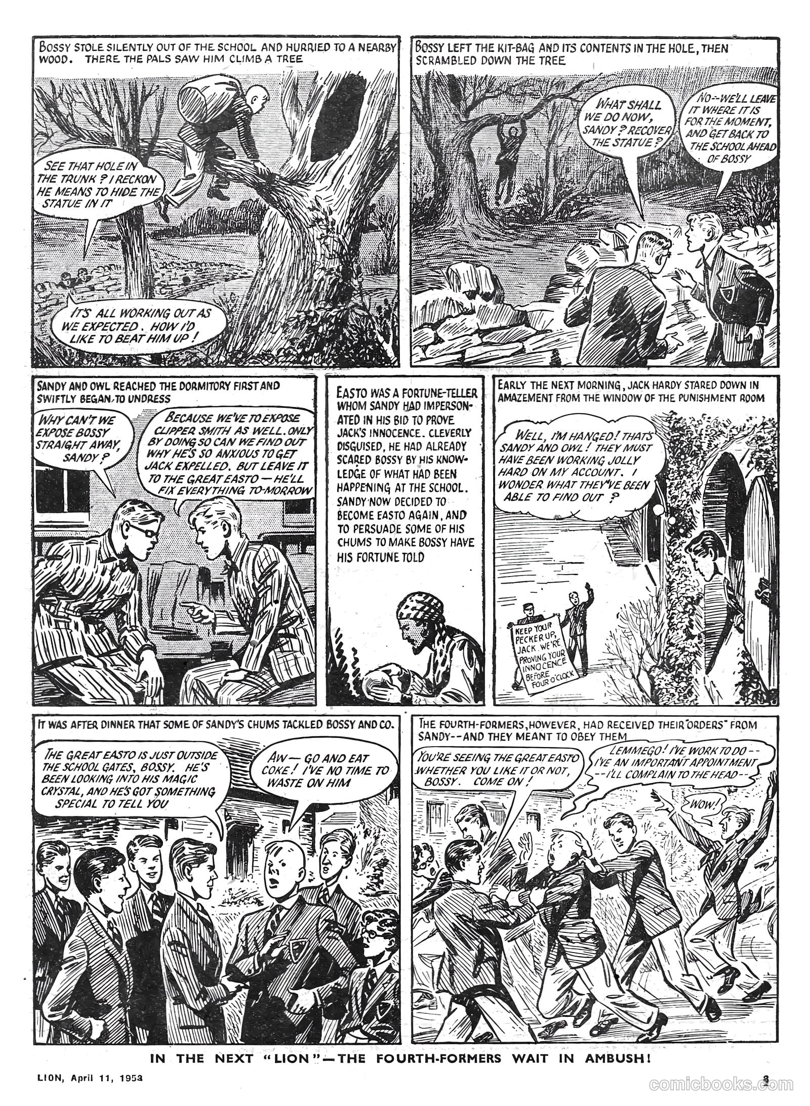 Lion #60 (1953) — page 3 of 20