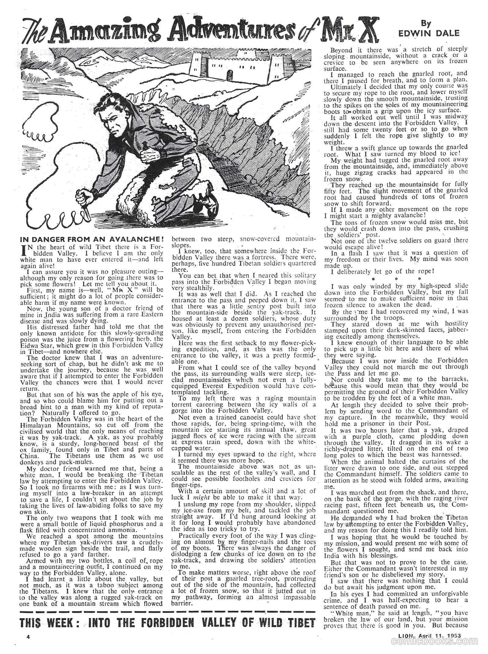 Lion #60 (1953) — page 4 of 20