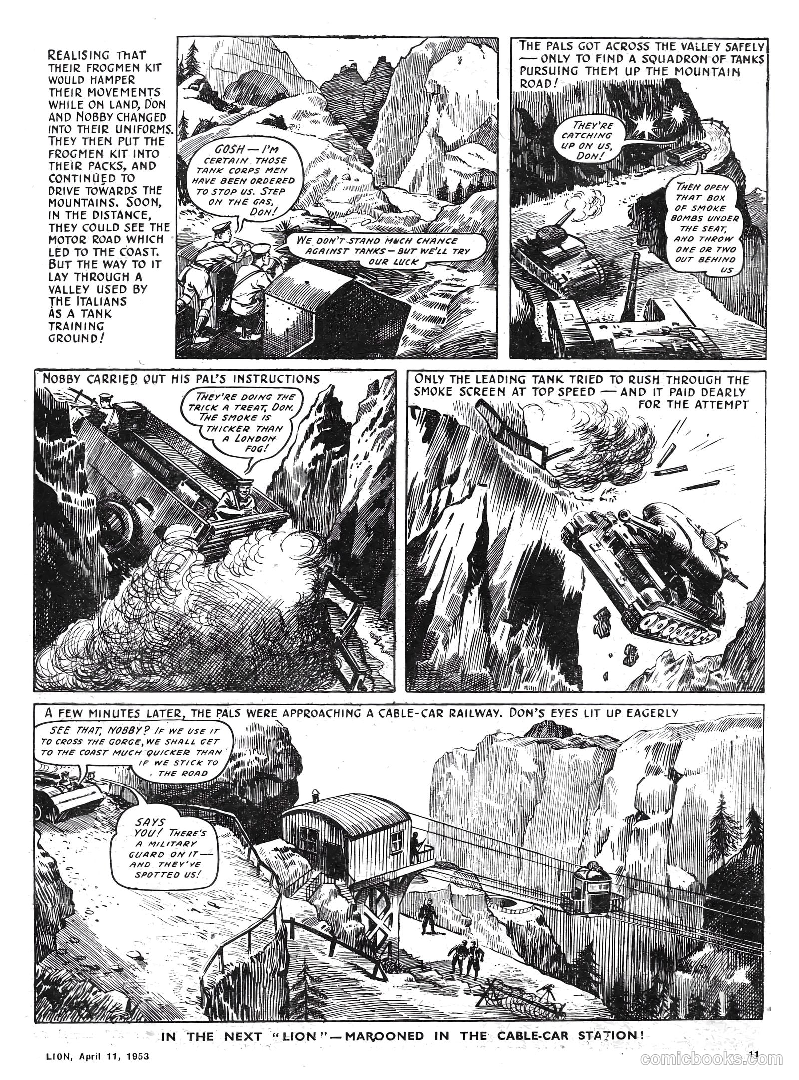 Lion #60 (1953) — page 11 of 20