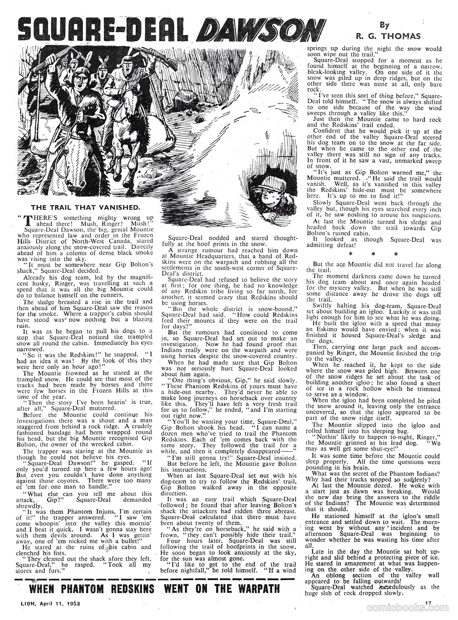 Lion #60 (1953) — page 17 of 20