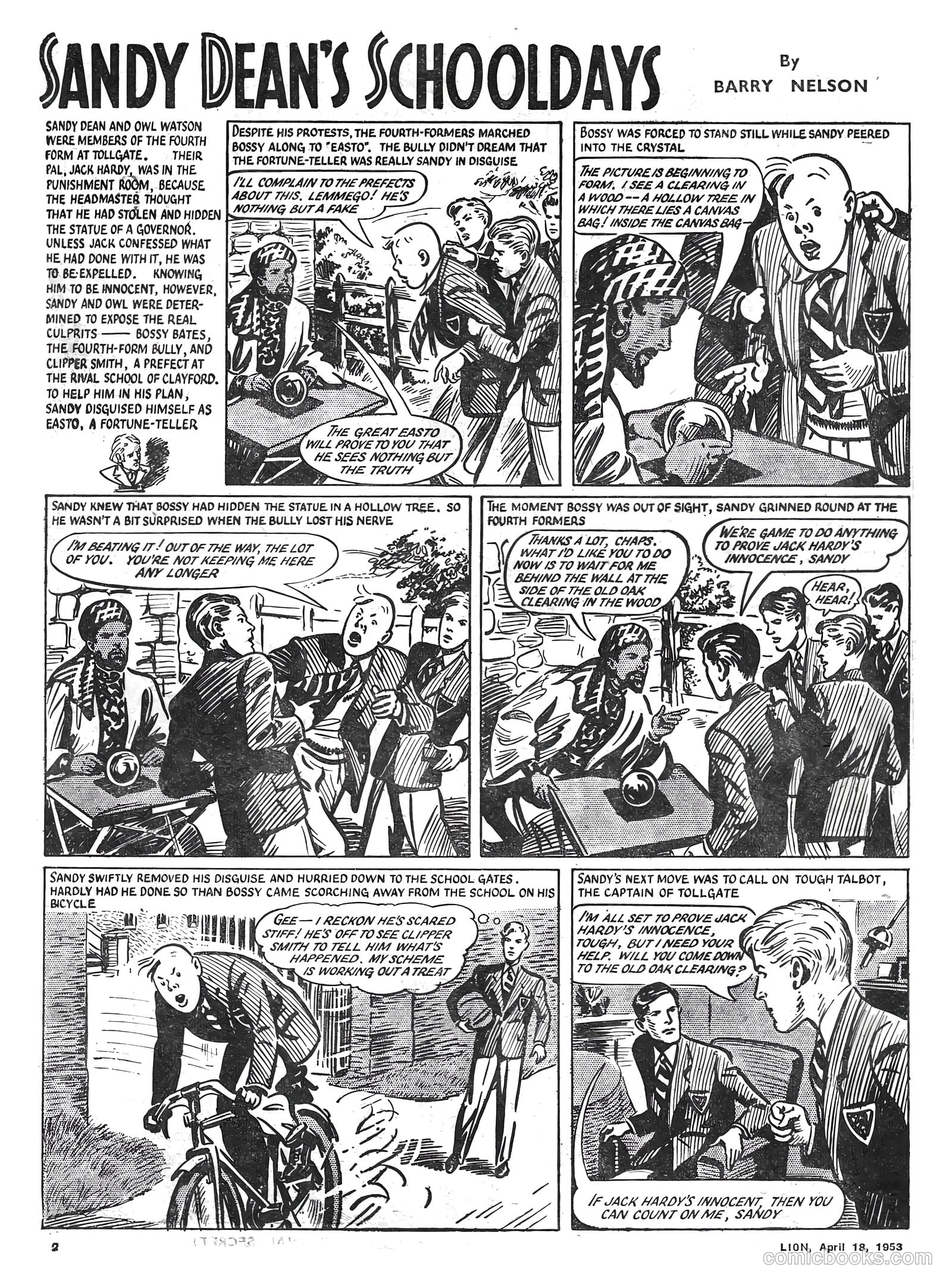 Lion #61 (1953) — page 2 of 20