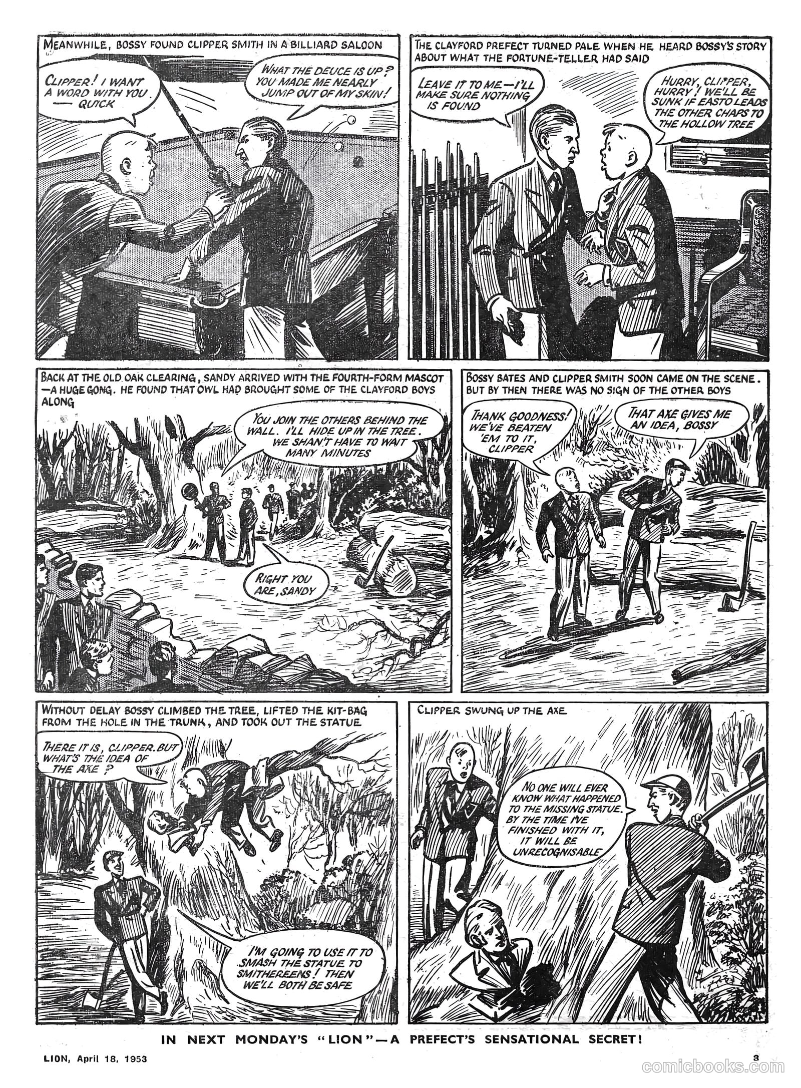 Lion #61 (1953) — page 3 of 20