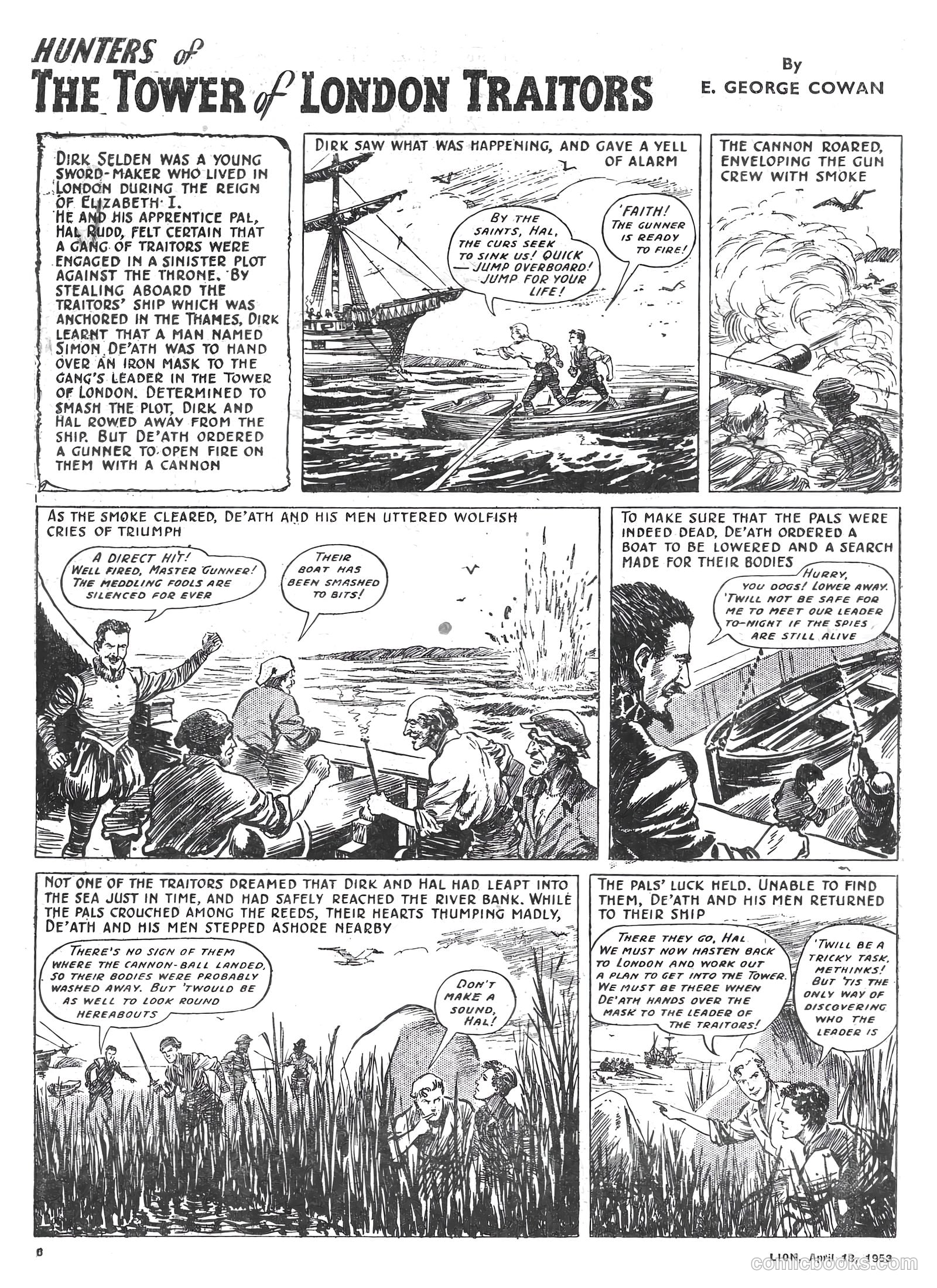 Lion #61 (1953) — page 6 of 20