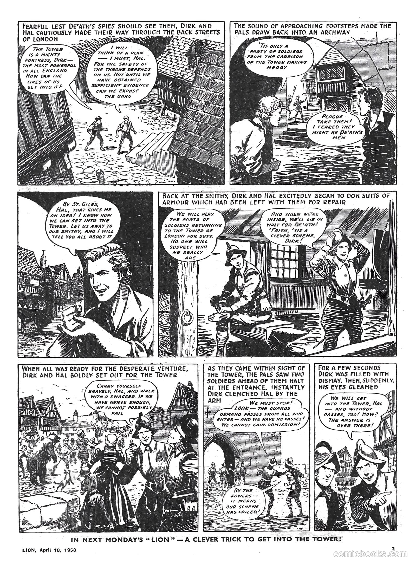 Lion #61 (1953) — page 7 of 20