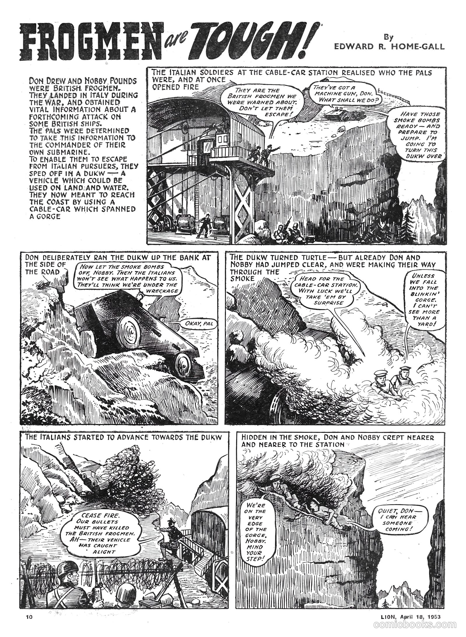Lion #61 (1953) — page 10 of 20