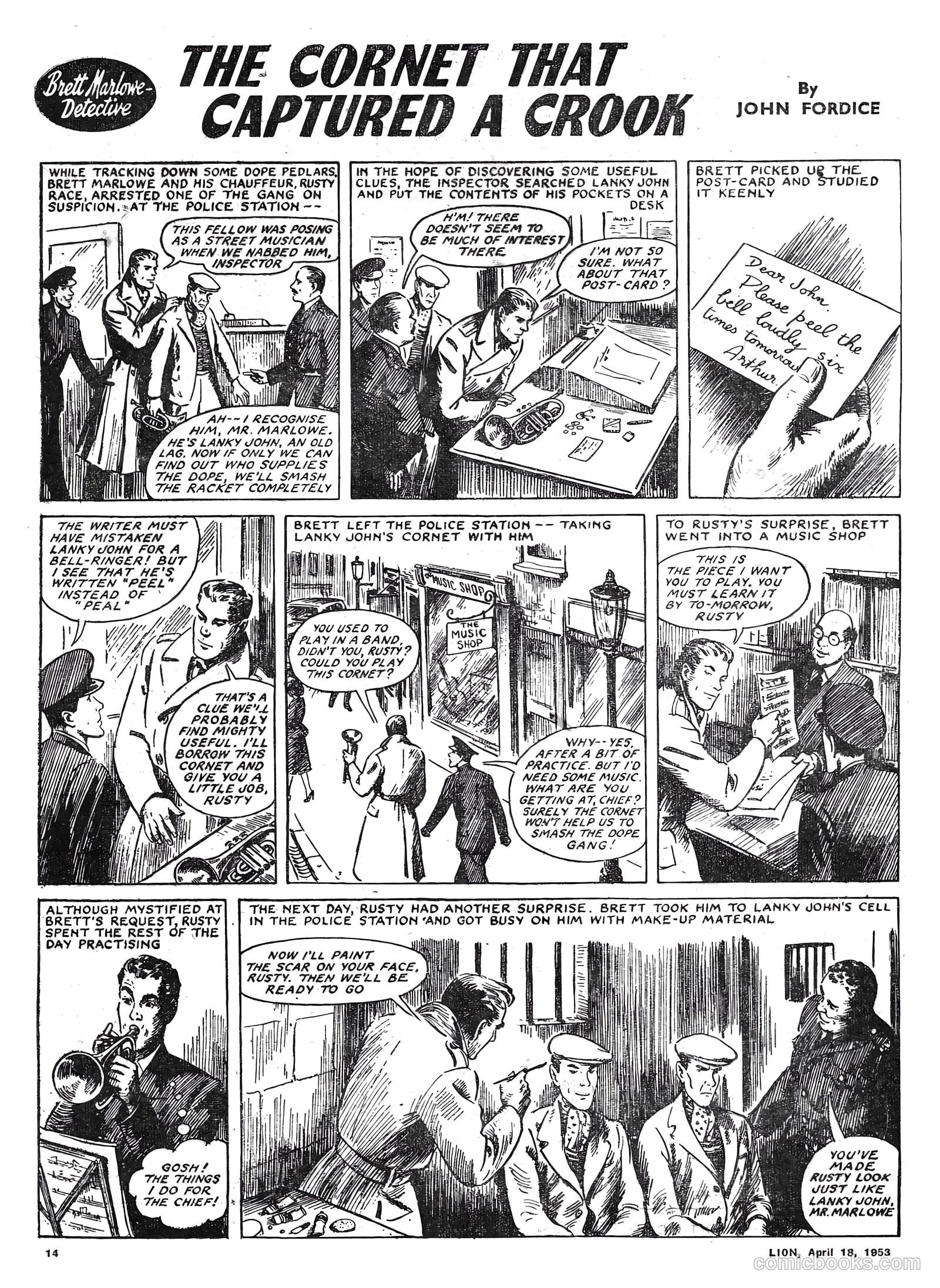 Lion #61 (1953) — page 14 of 20