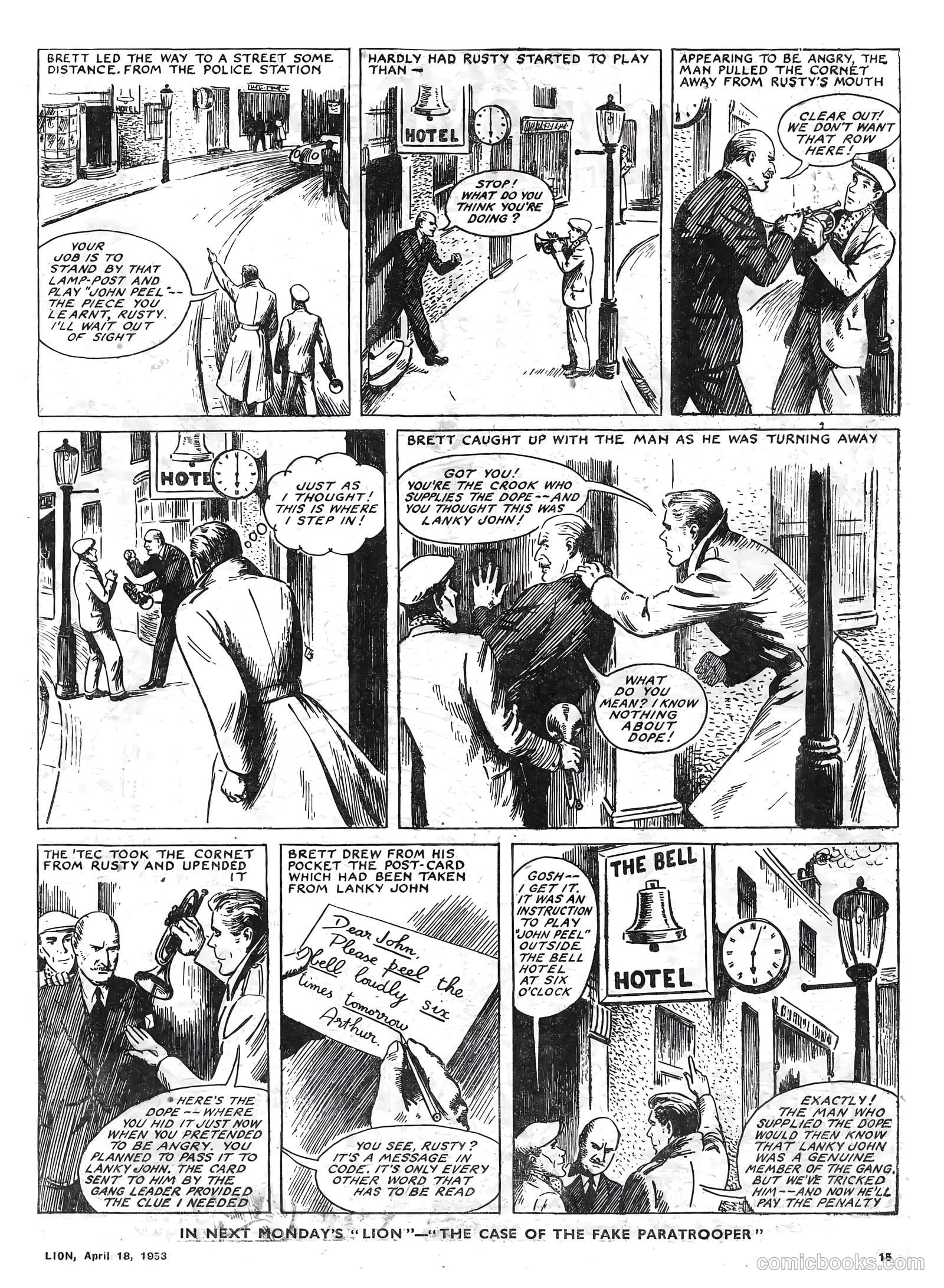 Lion #61 (1953) — page 15 of 20