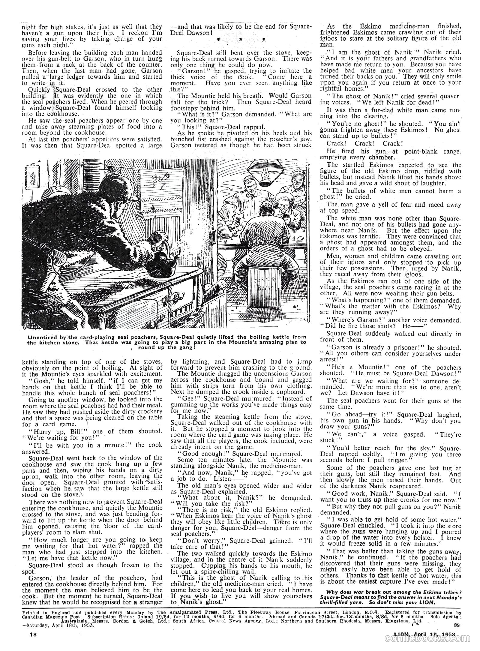 Lion #61 (1953) — page 18 of 20