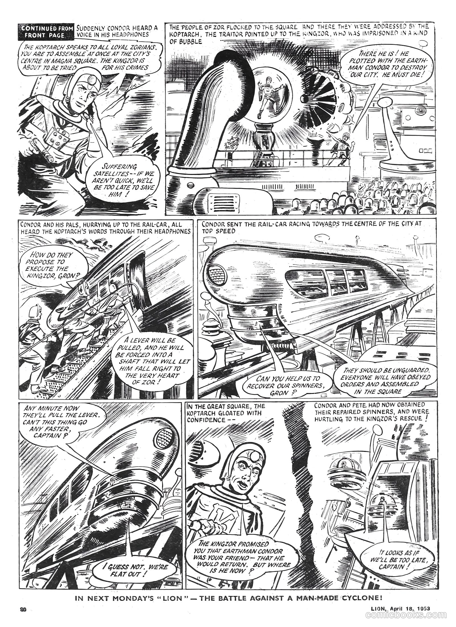 Lion #61 (1953) — page 20 of 20