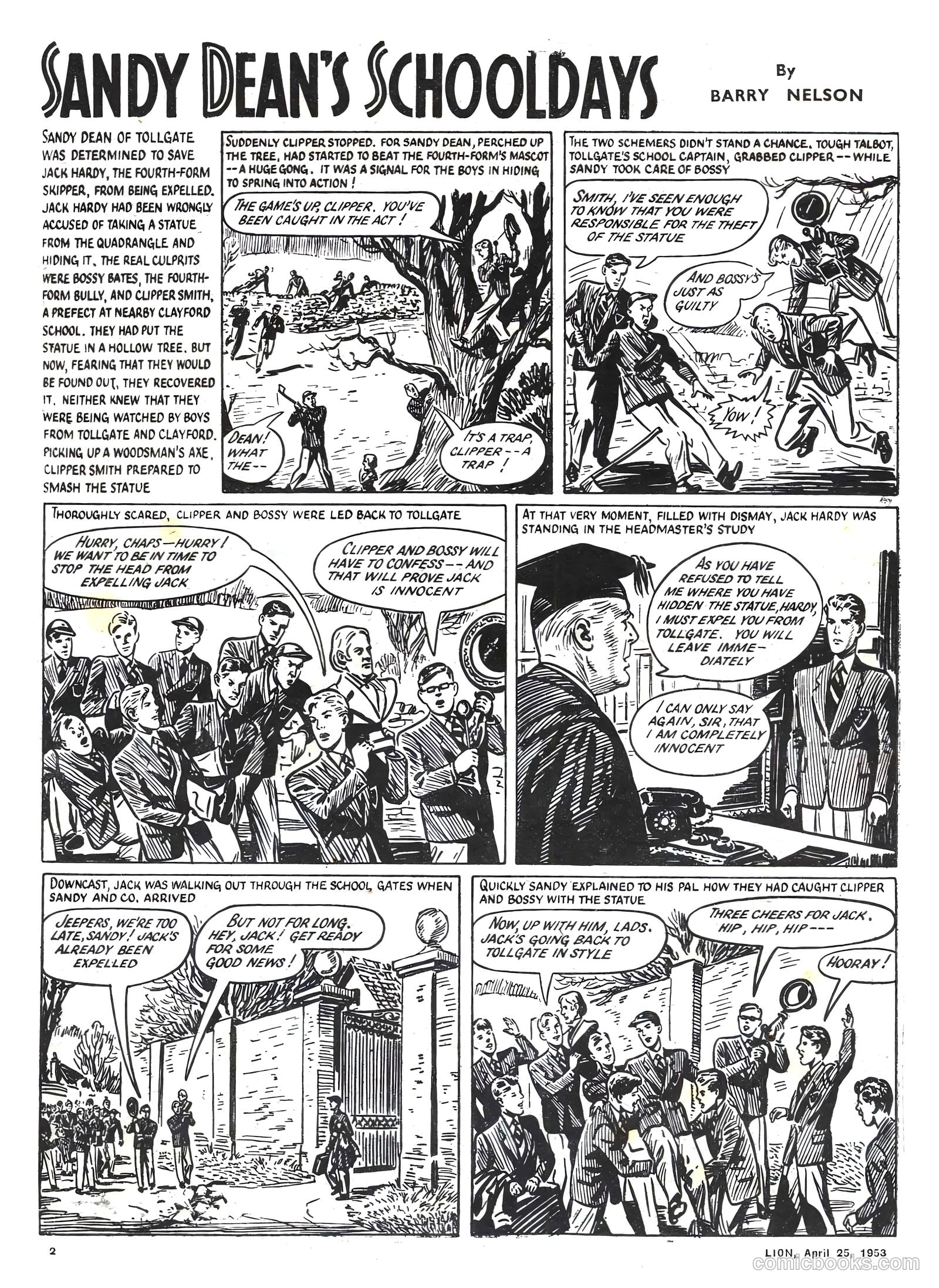 Lion #62 (1953) — page 2 of 20