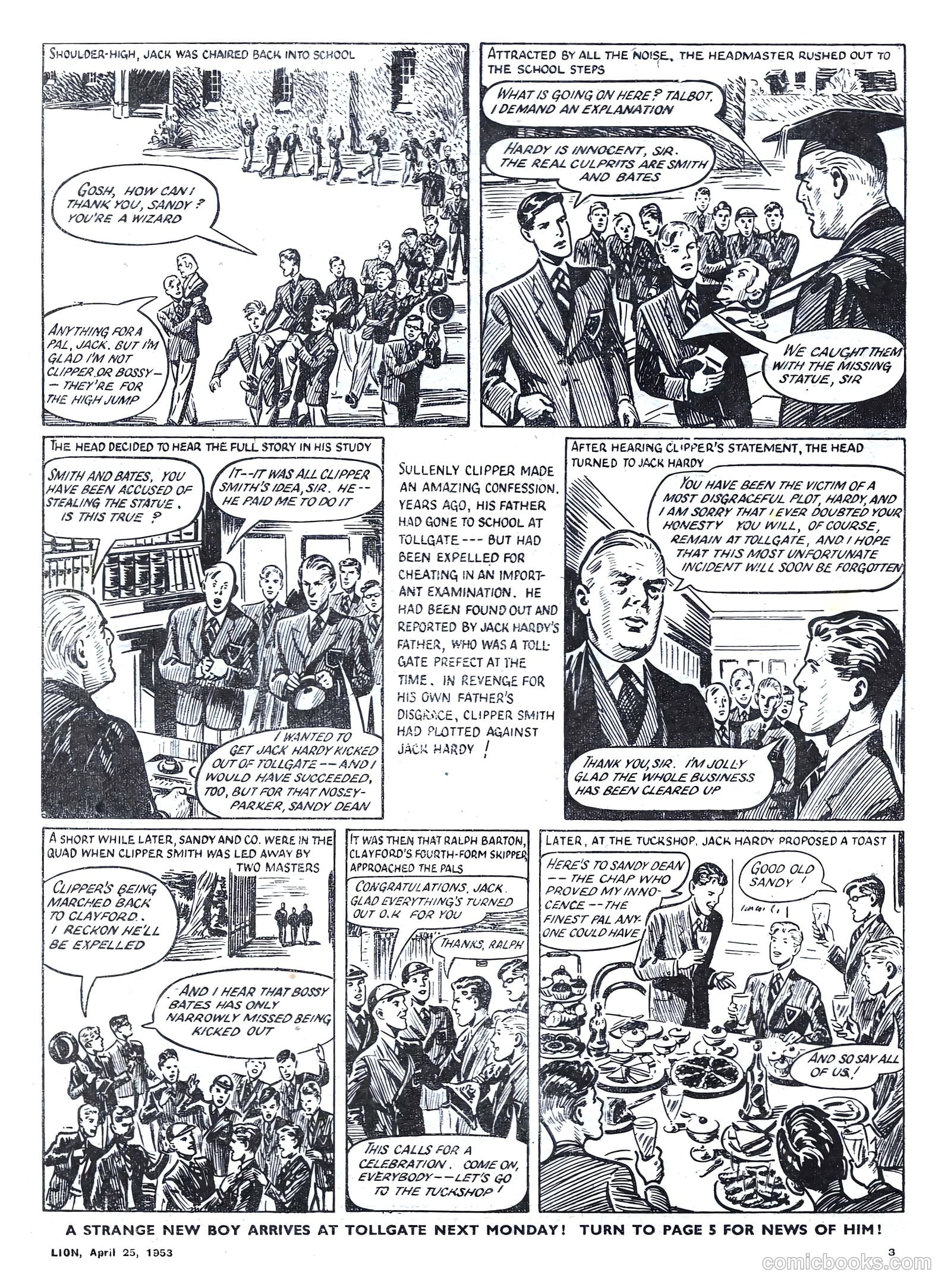 Lion #62 (1953) — page 3 of 20