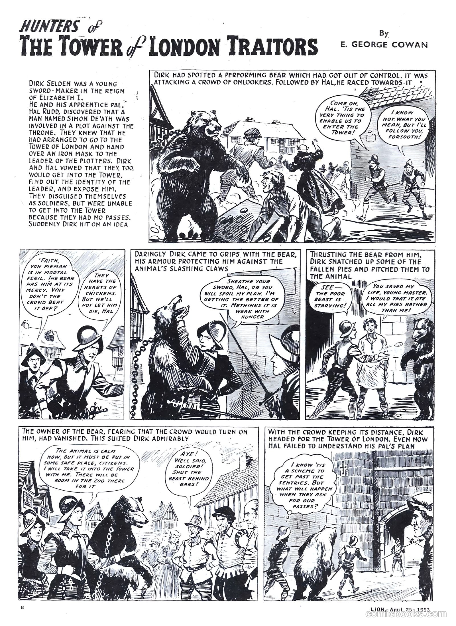 Lion #62 (1953) — page 6 of 20