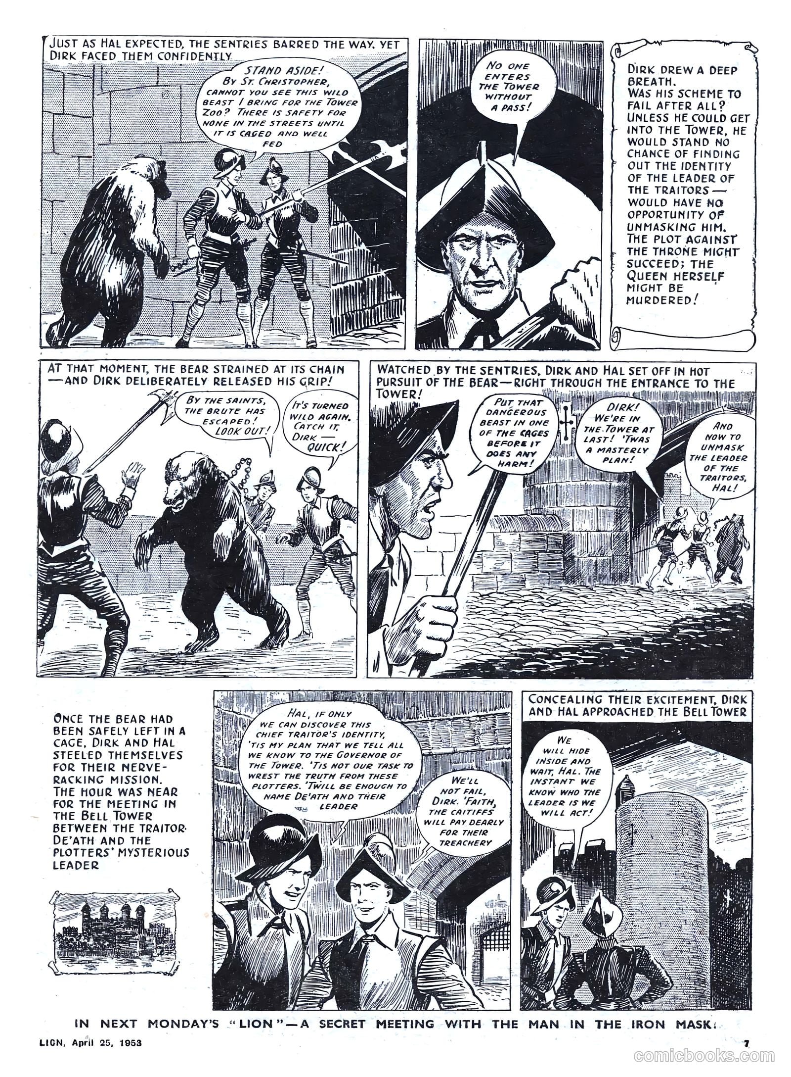 Lion #62 (1953) — page 7 of 20