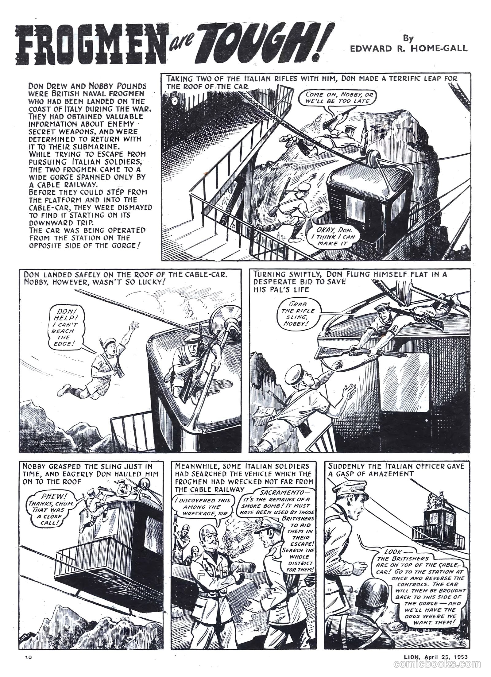 Lion #62 (1953) — page 10 of 20