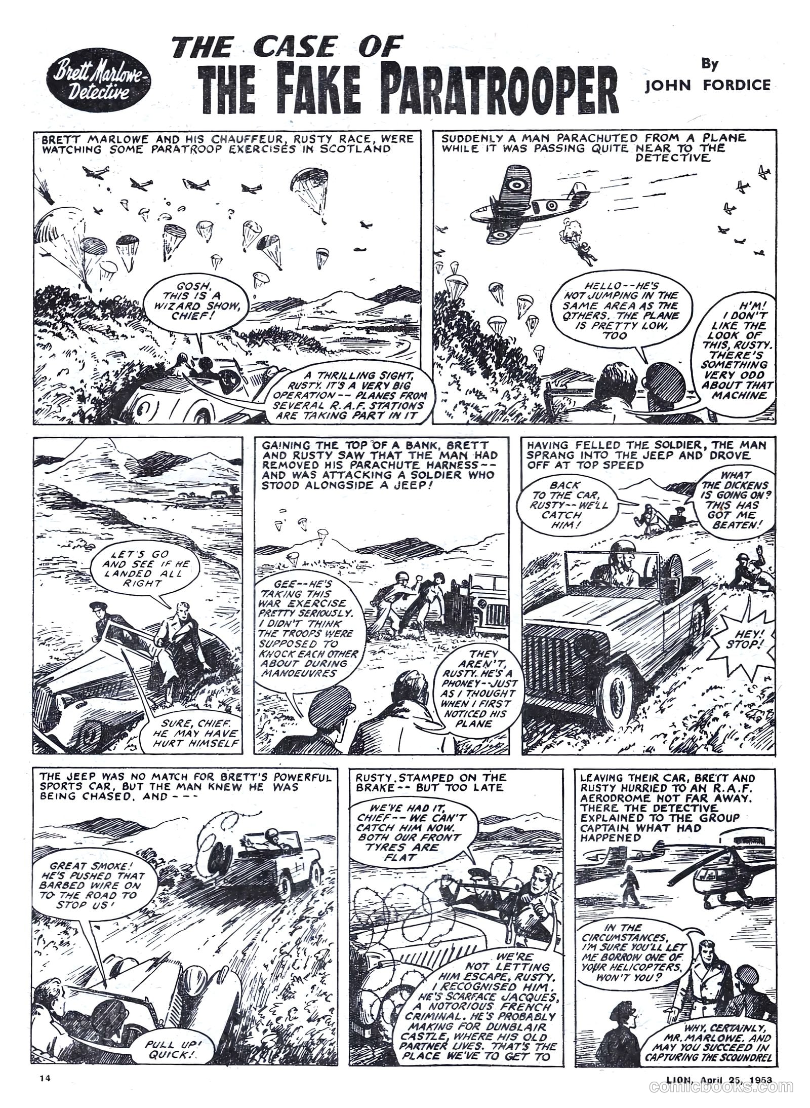 Lion #62 (1953) — page 14 of 20
