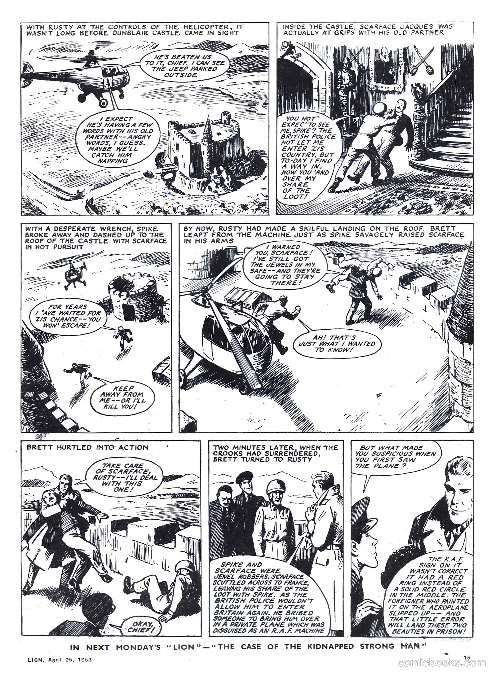 Lion #62 (1953) — page 15 of 20