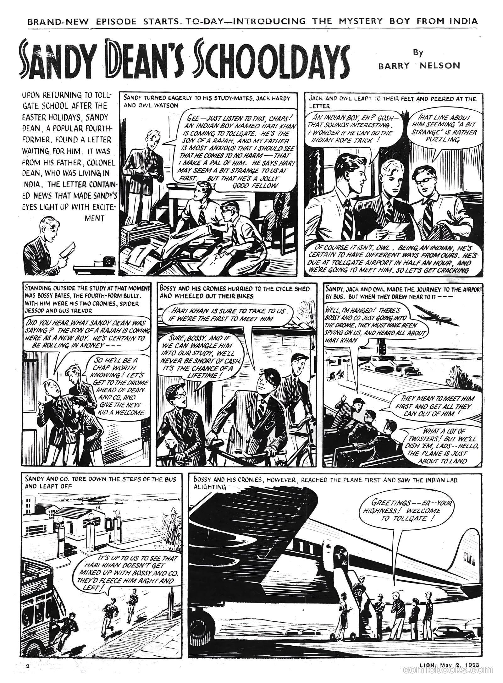 Lion #63 (1953) — page 2 of 20