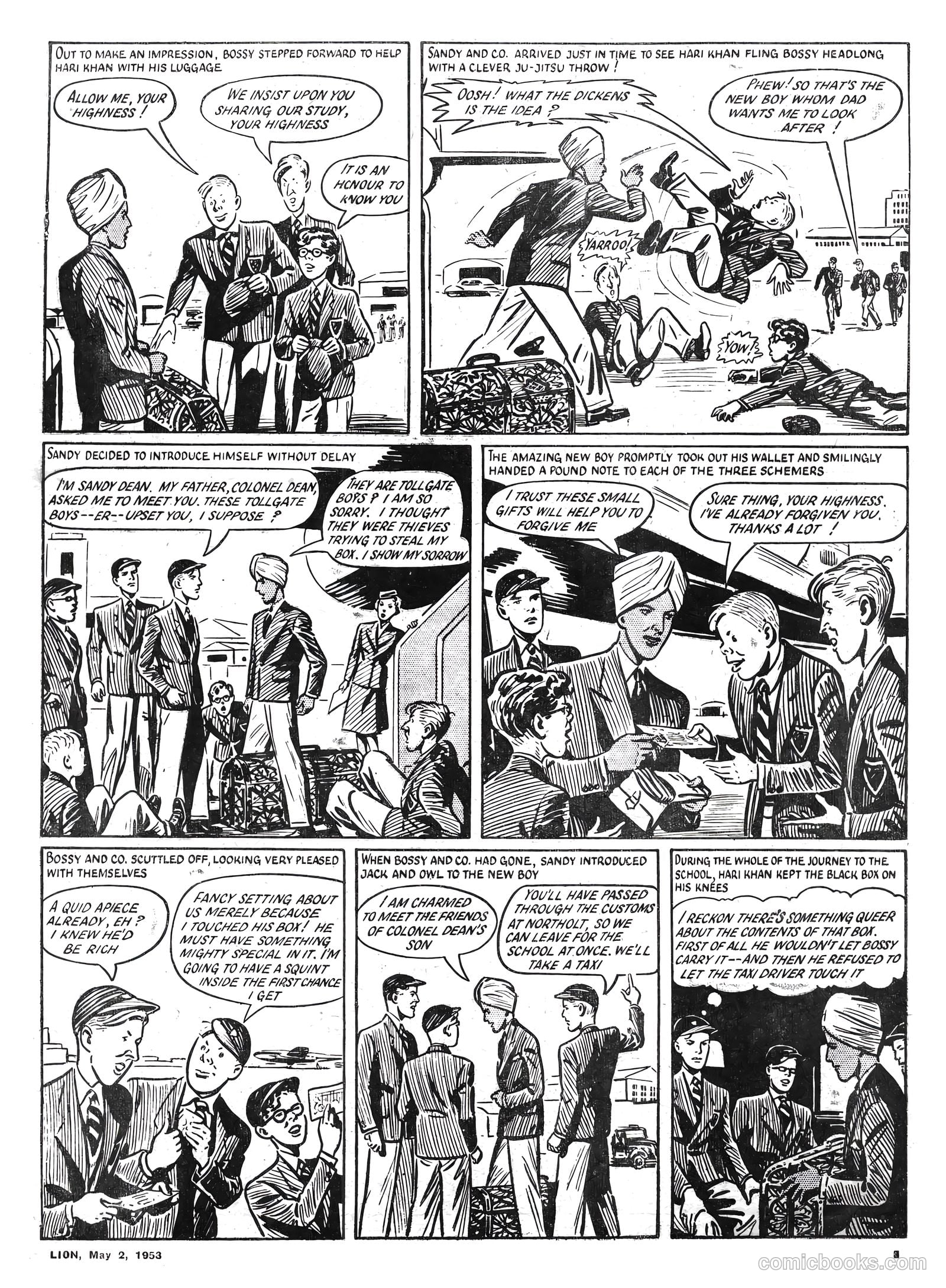 Lion #63 (1953) — page 3 of 20