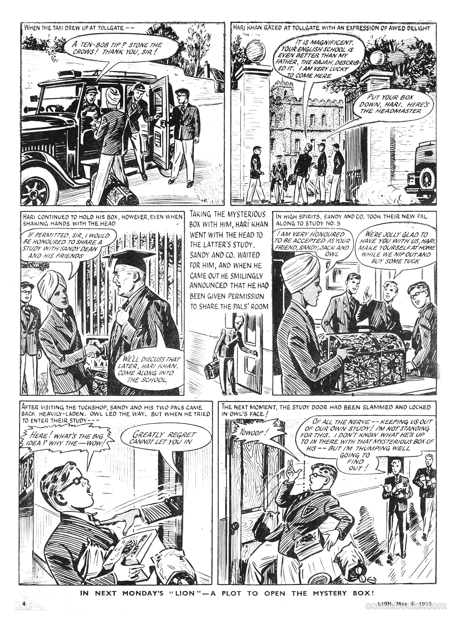 Lion #63 (1953) — page 4 of 20