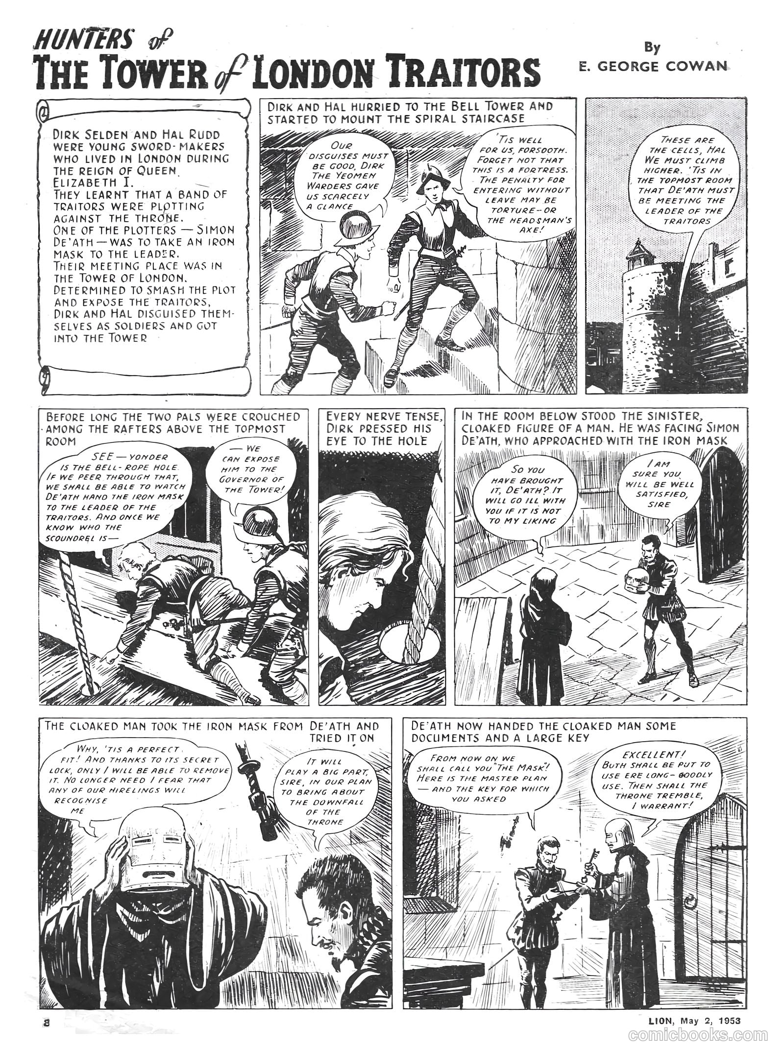 Lion #63 (1953) — page 8 of 20