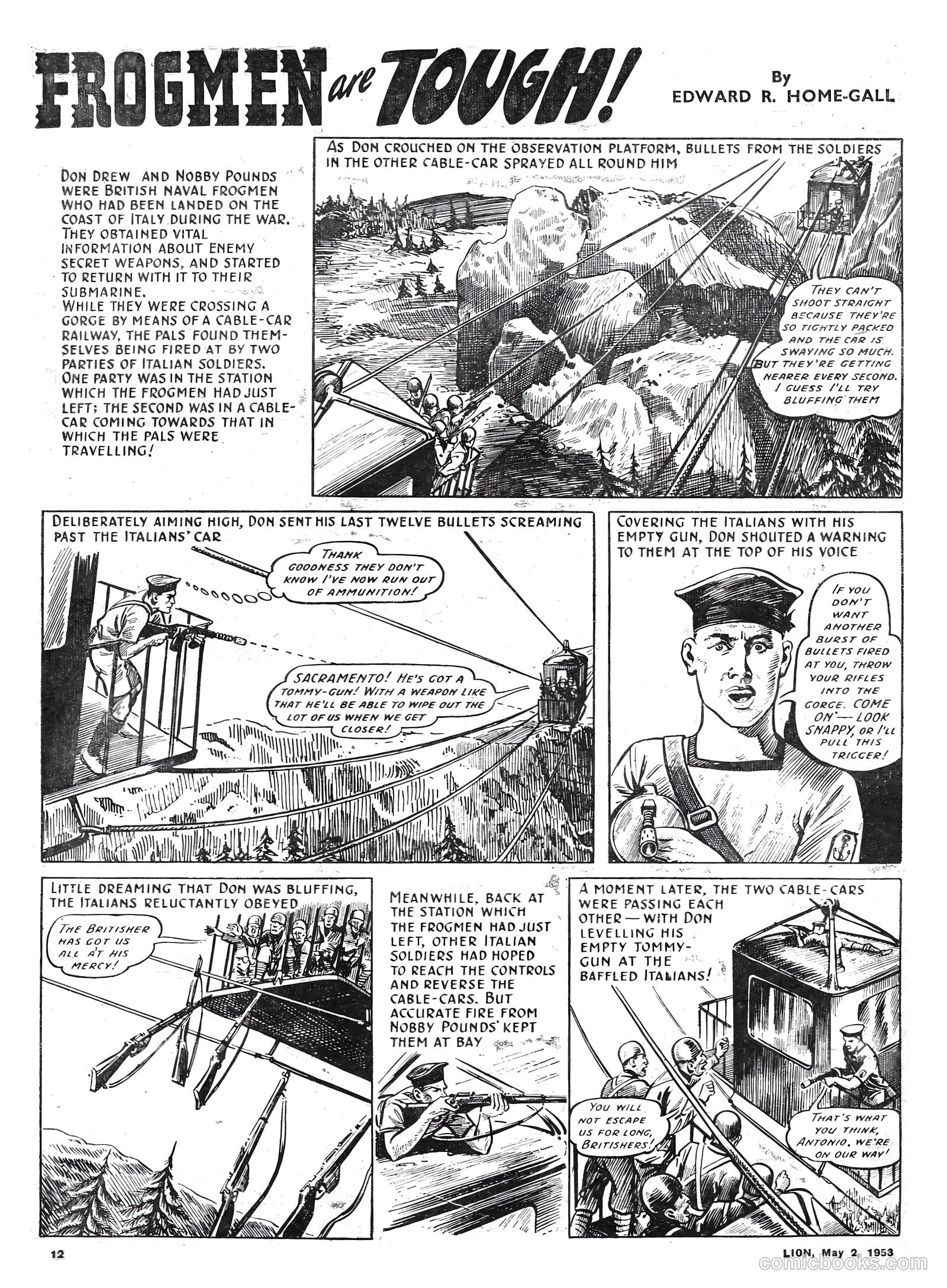 Lion #63 (1953) — page 12 of 20