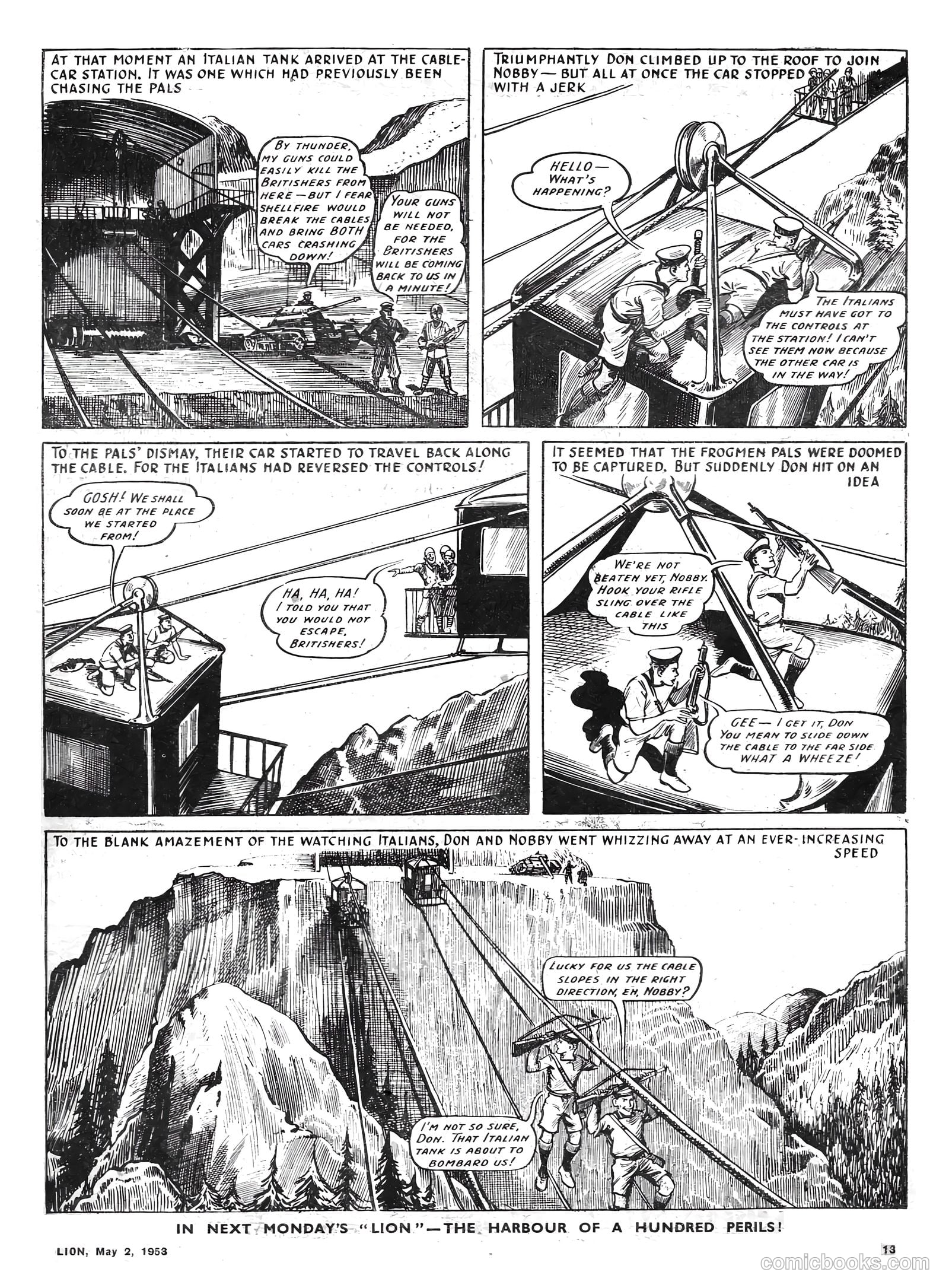 Lion #63 (1953) — page 13 of 20