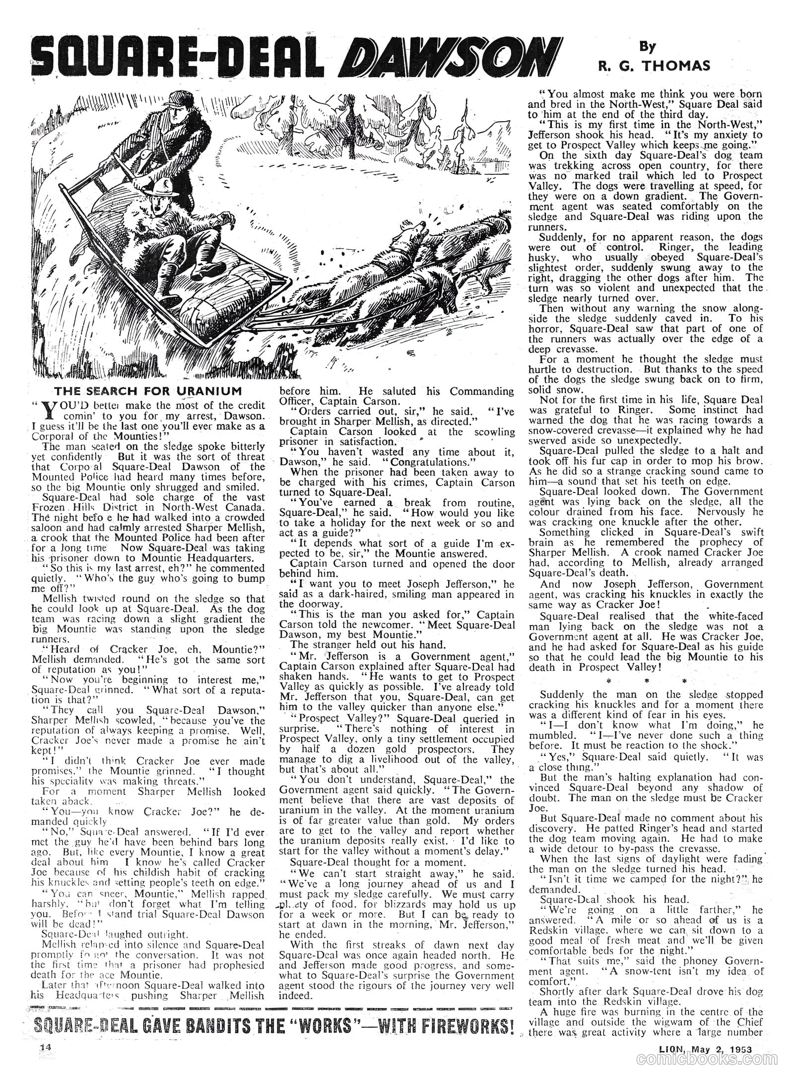 Lion #63 (1953) — page 14 of 20