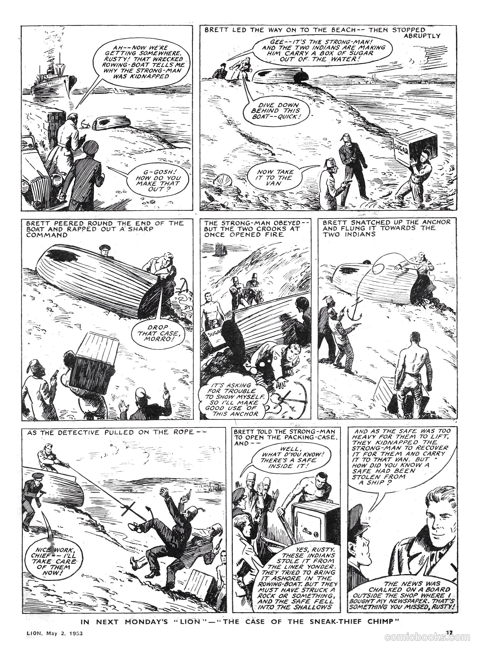 Lion #63 (1953) — page 17 of 20