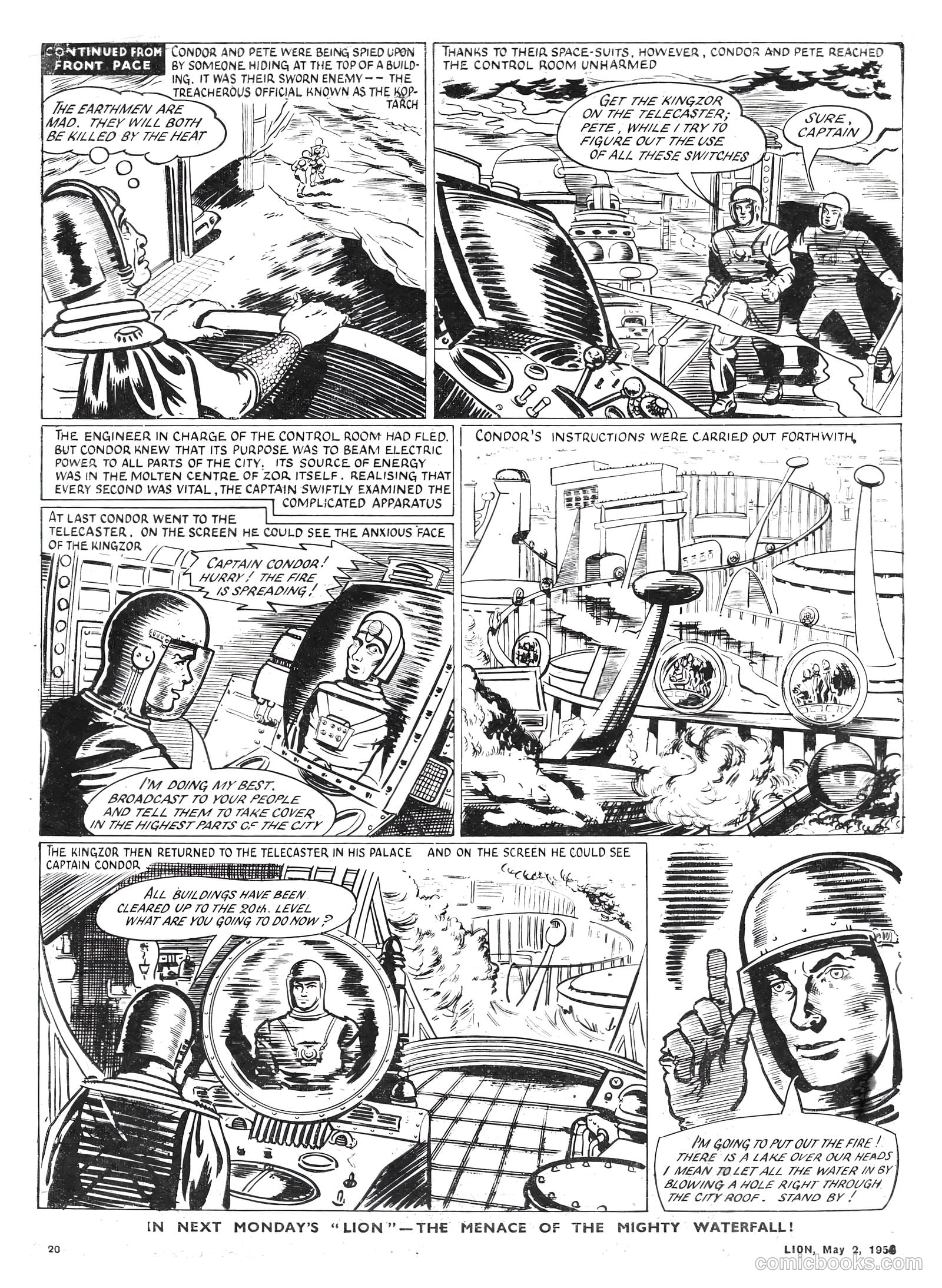 Lion #63 (1953) — page 20 of 20