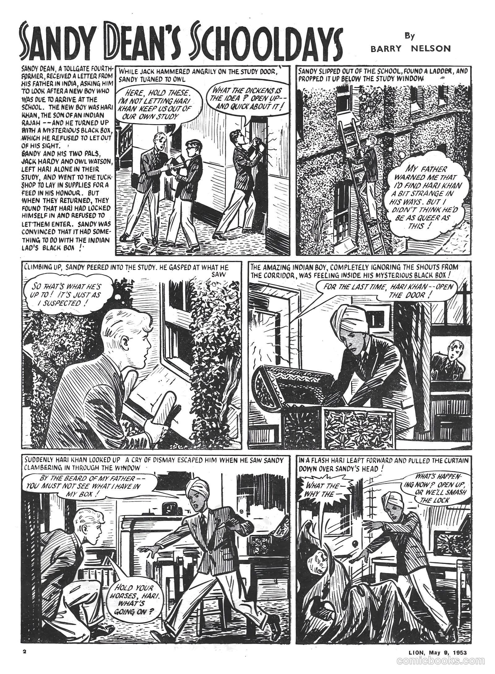 Lion #64 (1953) — page 2 of 20