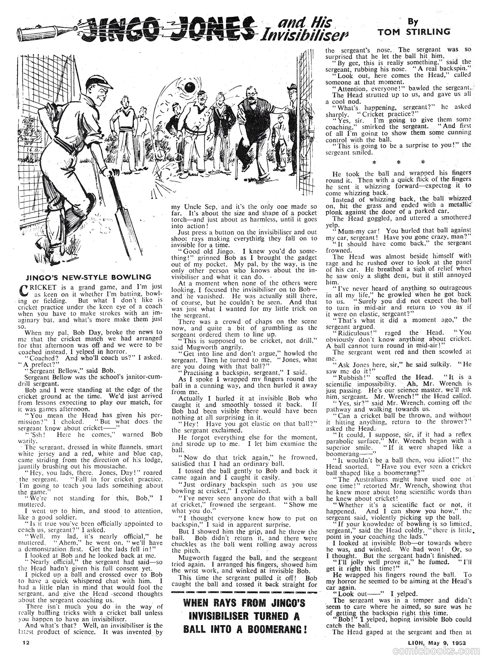 Lion #64 (1953) — page 12 of 20