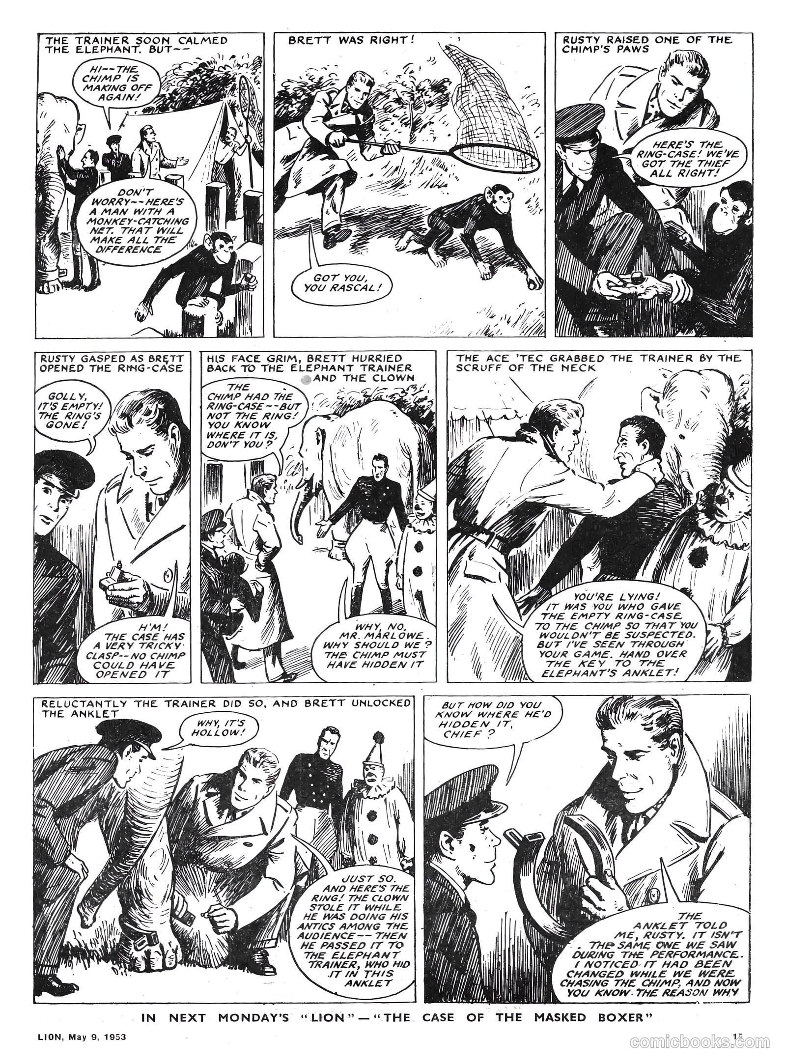 Lion #64 (1953) — page 15 of 20